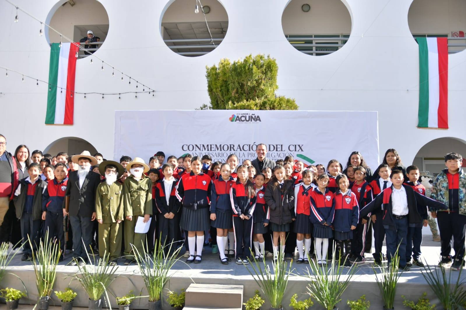 ACUÑA CONMEMORA EL CIX ANIVERSARIO DE LA CONSTITUCIÓN MEXICANA