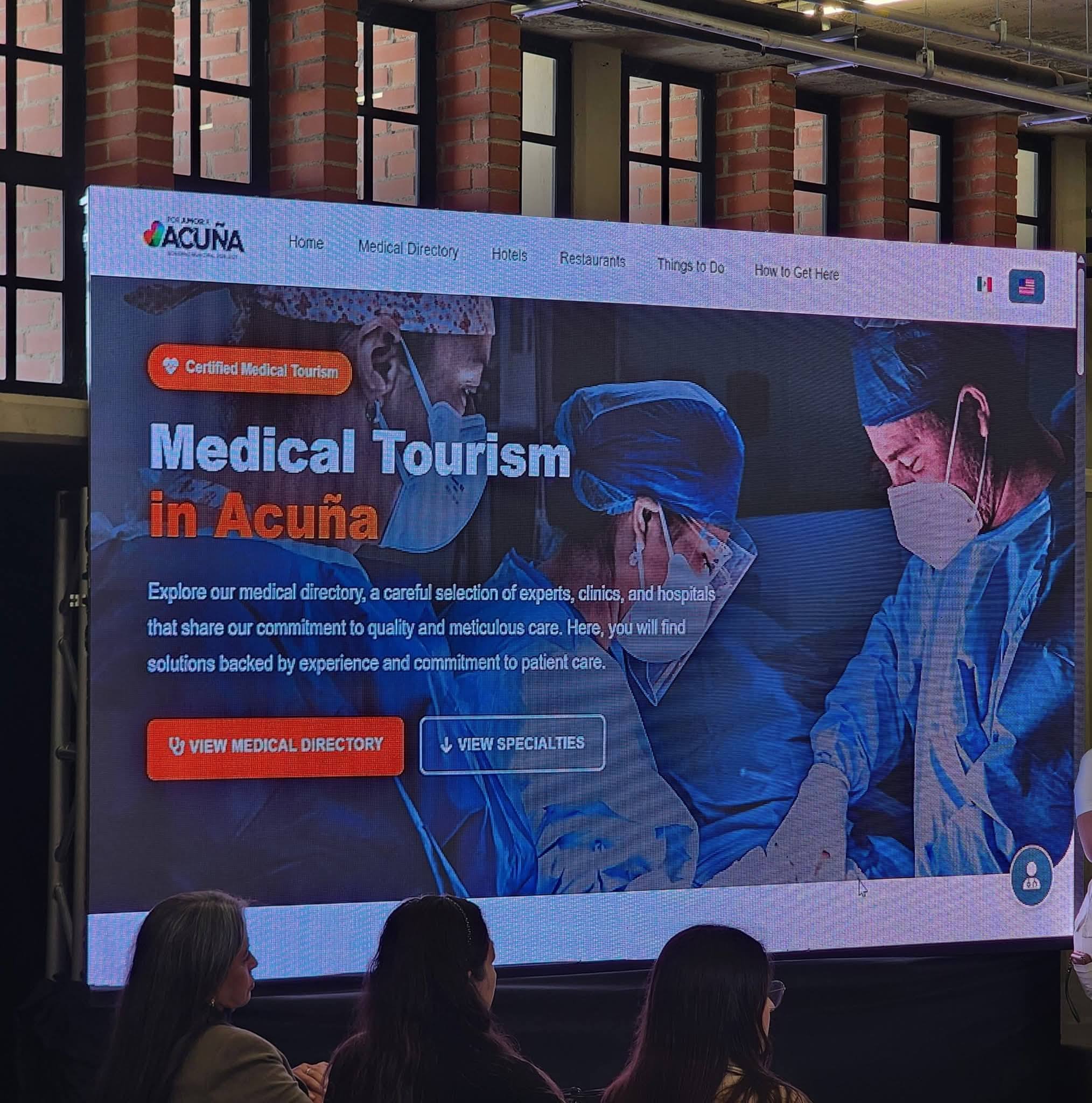 Acuña lanza el programa de Turismo Médico “Acuña Health Care”