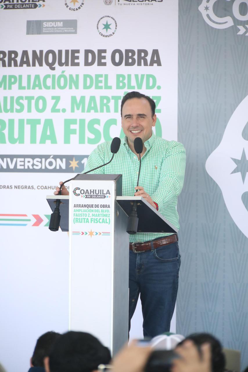 ARRANCAN GRANDES OBRAS EN COAHUILA POR 3 MIL MDP