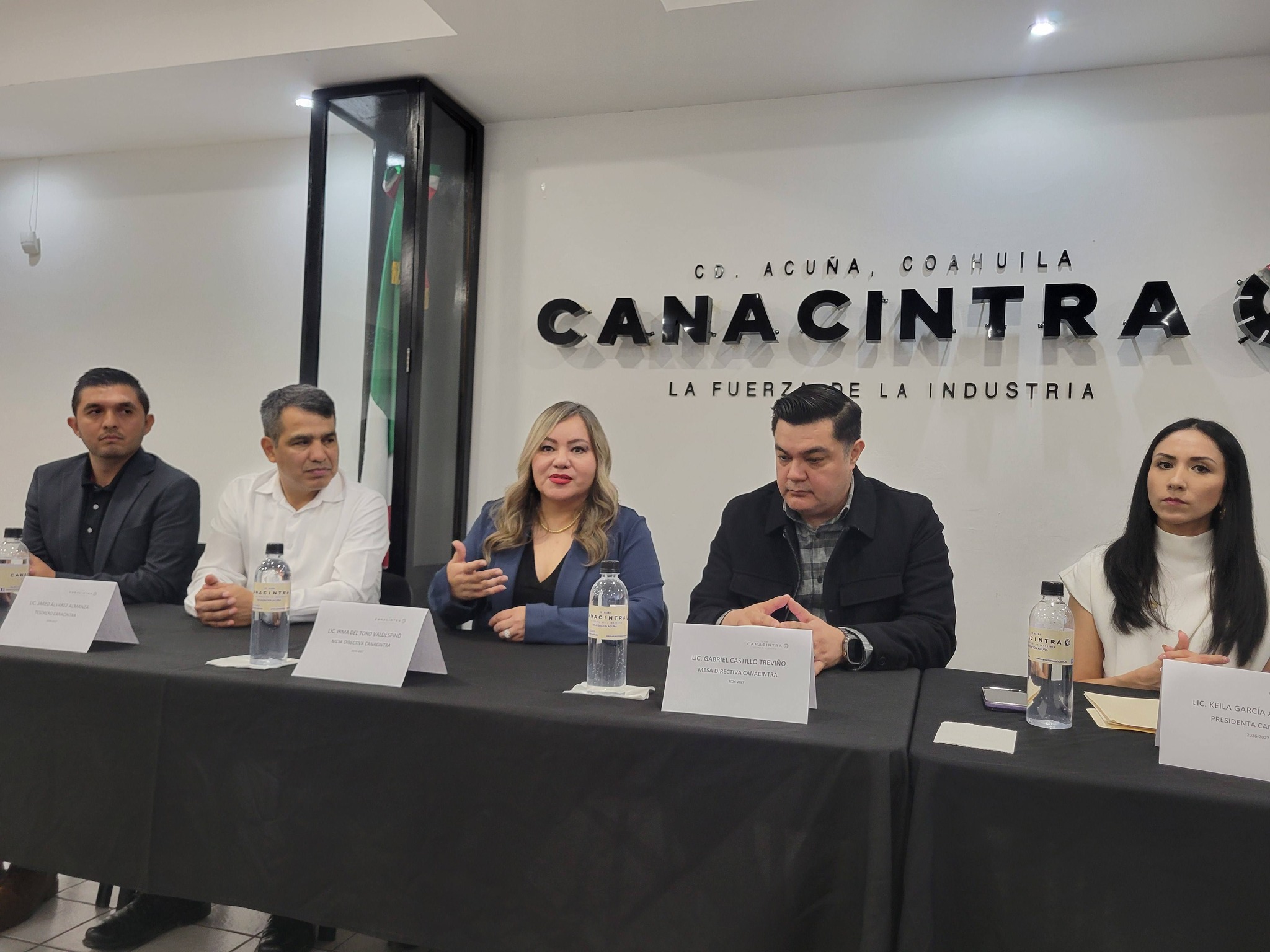 Asume el cargo de presidenta de CANACINTRA Acuña la Lic. Keila García Altamirano