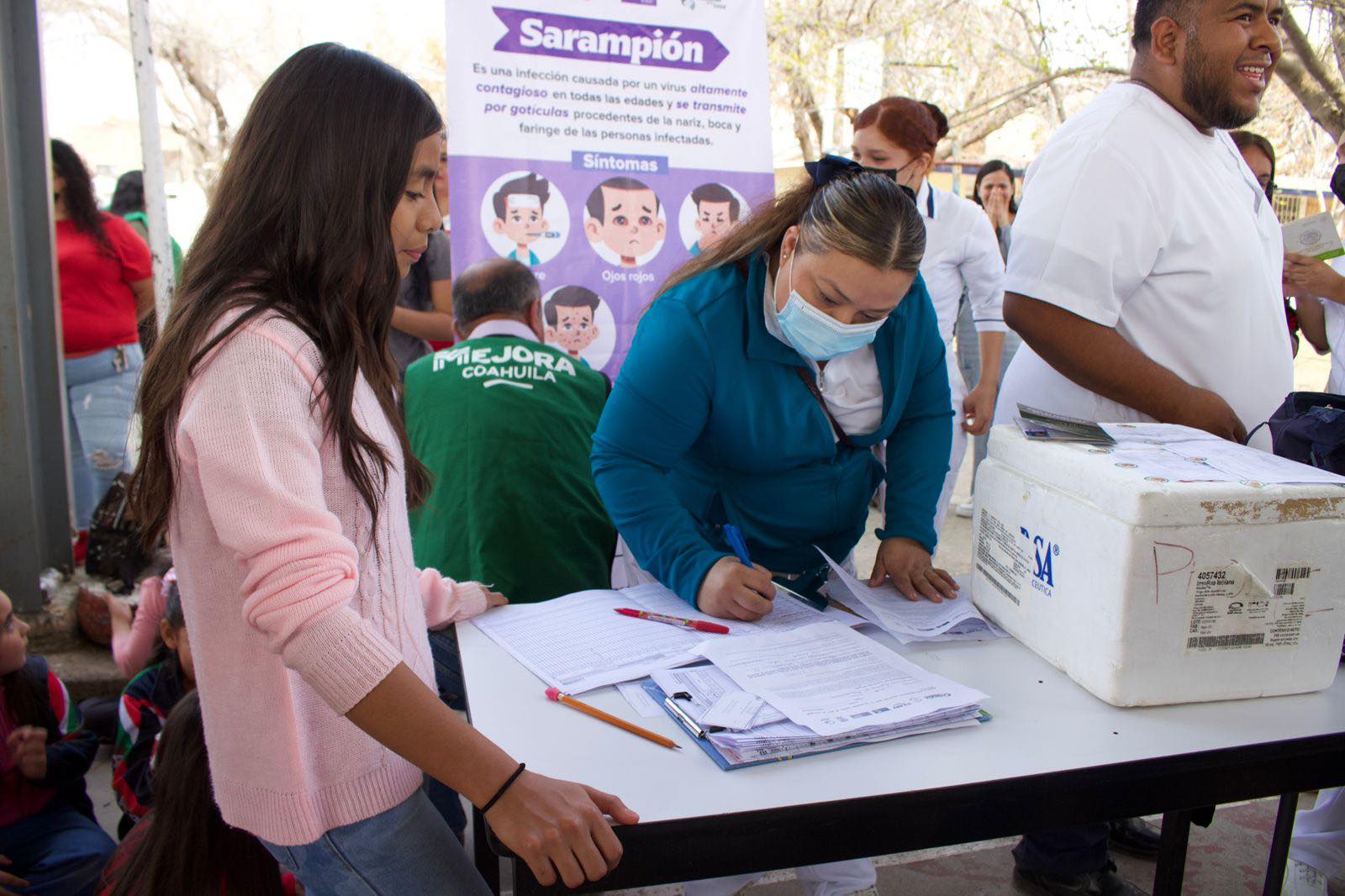COAHUILA REFUERZA LA SALUD DE LA NIÑEZ CON VACÚNATE EN TU ESCUELA
