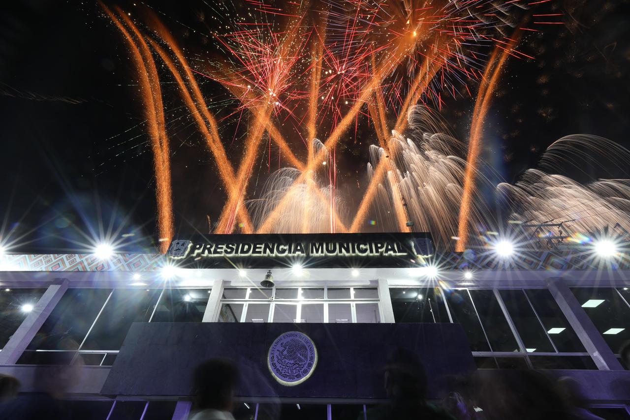 ENCABEZA MANOLO JIMÉNEZ FESTEJO DEL CENTENARIO DE MATAMOROS