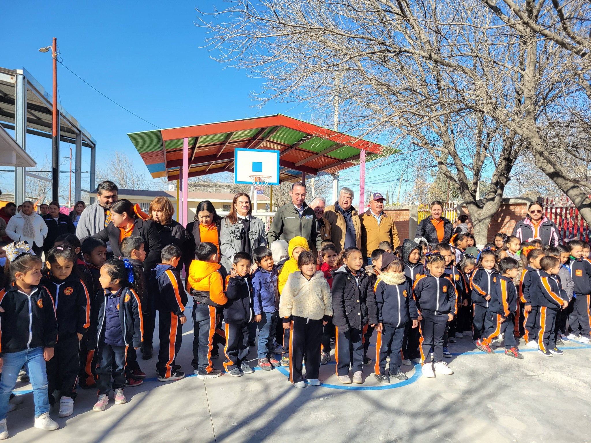 Entrega Presidencia Municipal de Acuña obras en jardín de niños