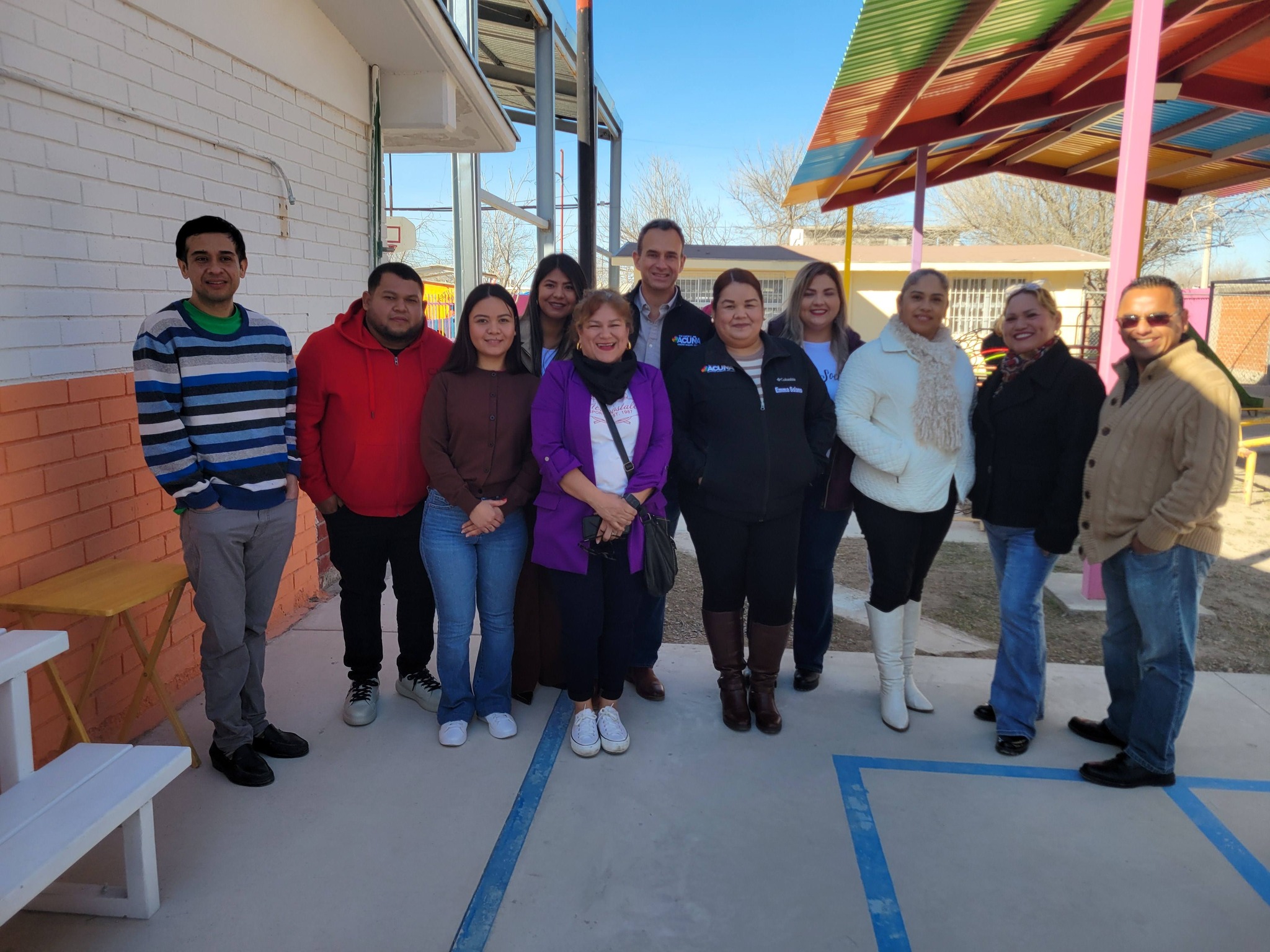 Entrega Presidencia Municipal de Acuña obras en jardín de niños