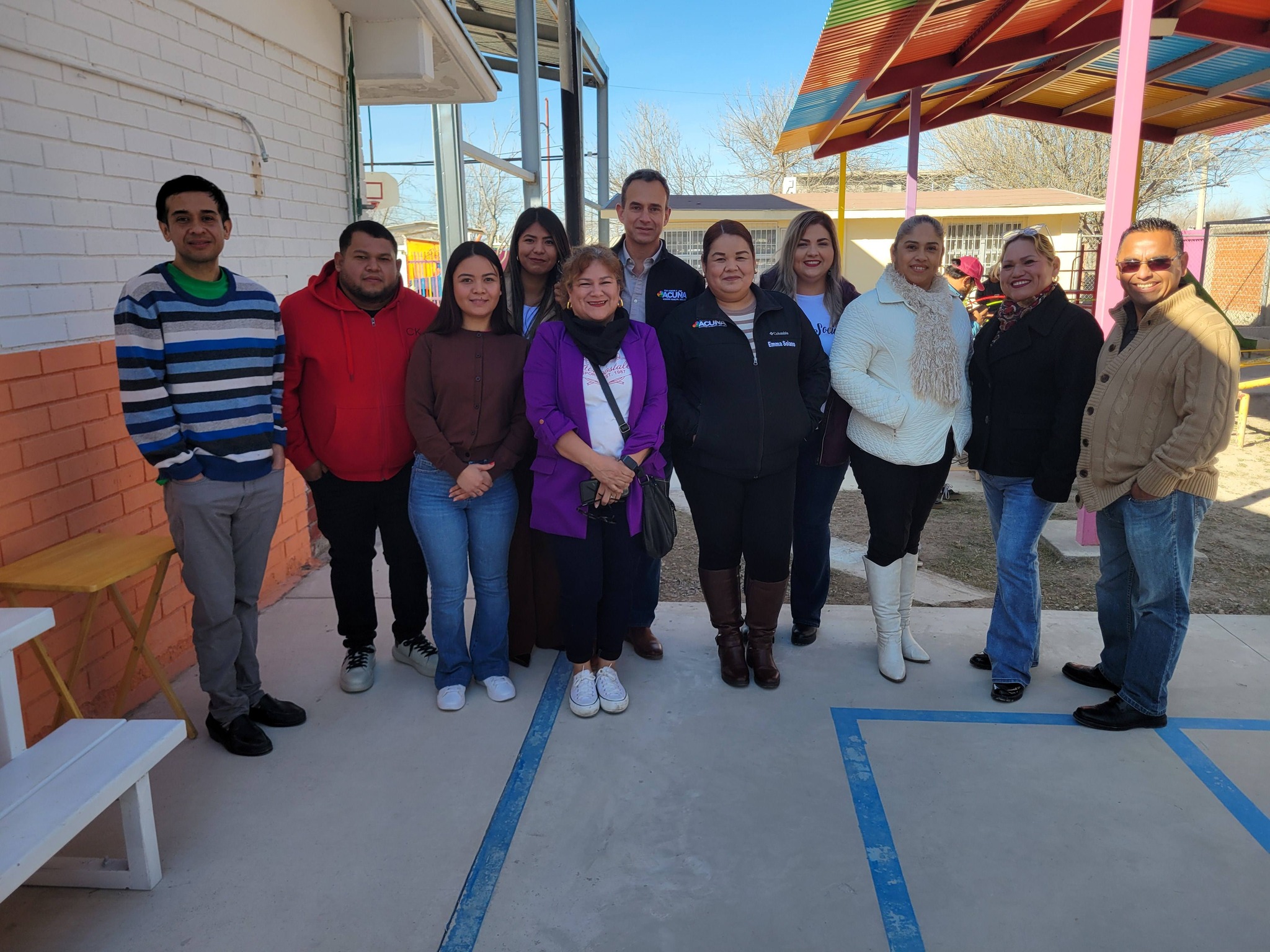 Entrega Presidencia Municipal de Acuña obras en jardín de niños