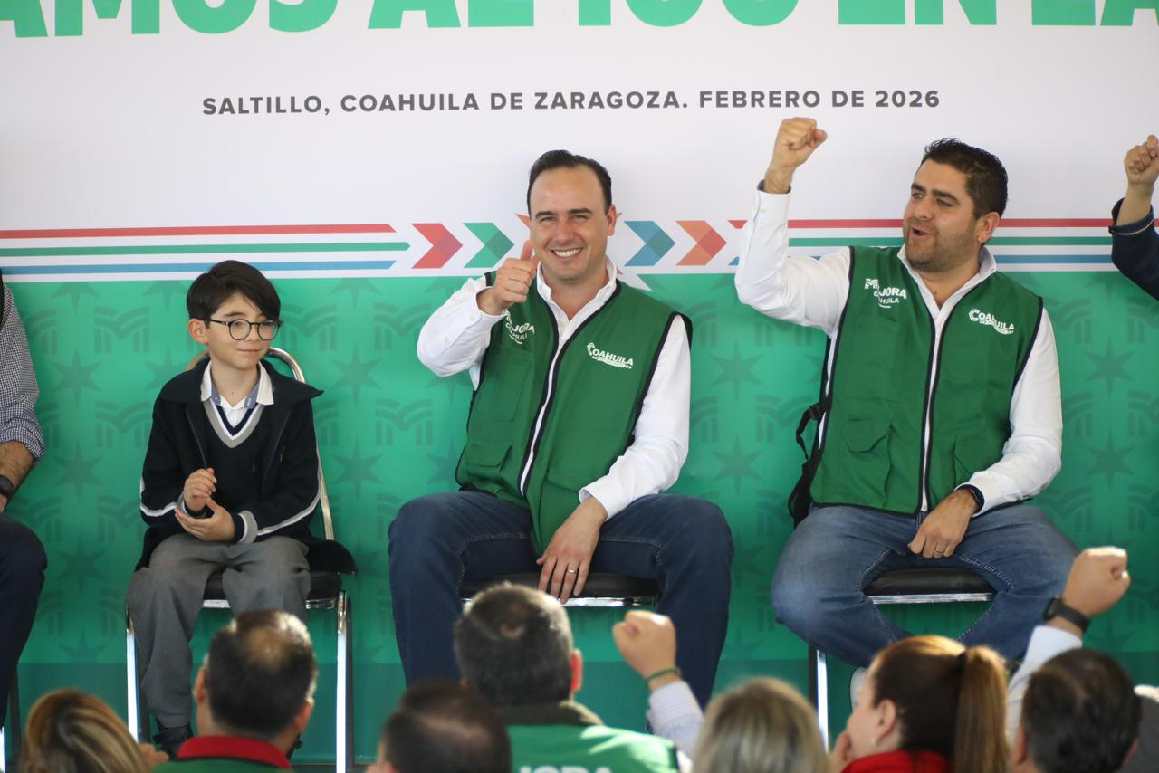ENTREGAMOS 421 MDP DE INFRAESTRUCTURA EDUCATIVA EN LOS 38 MUNICIPIOS DE COAHUILA: MANOLO