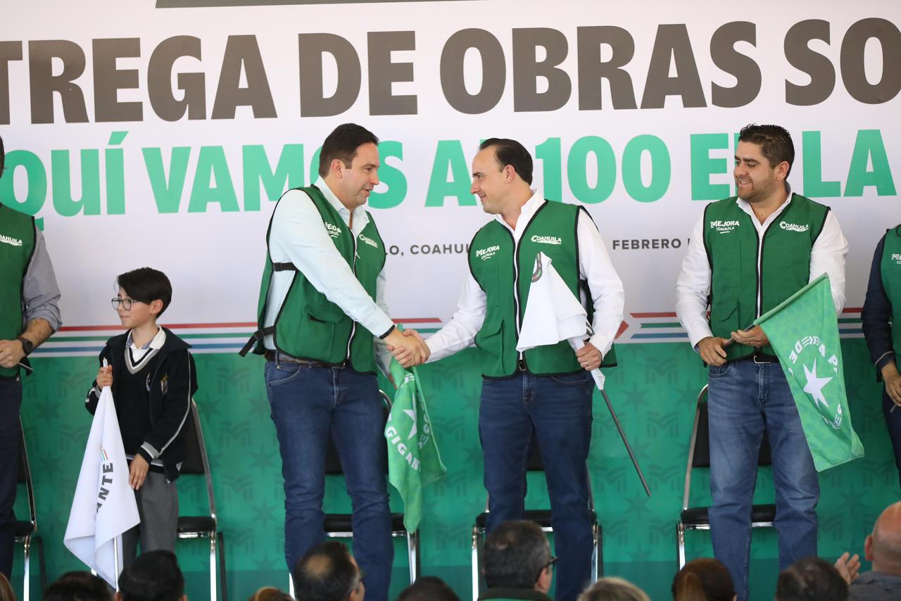 ENTREGAMOS 421 MDP DE INFRAESTRUCTURA EDUCATIVA EN LOS 38 MUNICIPIOS DE COAHUILA: MANOLO