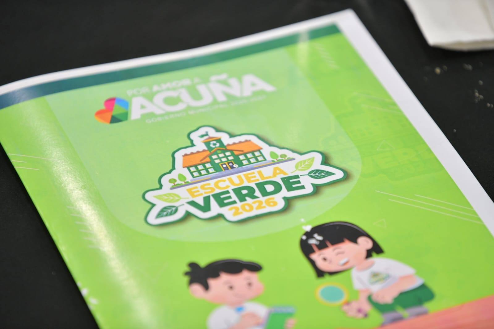 ESCUELA VERDE FORTALECE LA ALIANZA ENTRE EMPRESAS, ESCUELAS Y MUNICIPIO PARA IMPULSAR LA CULTURA AMBIENTAL EN ACUÑA