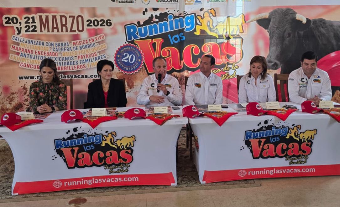INVITAN A POBLACIÓN DEL SUR DE TEXAS A RUNNING LAS VACAS