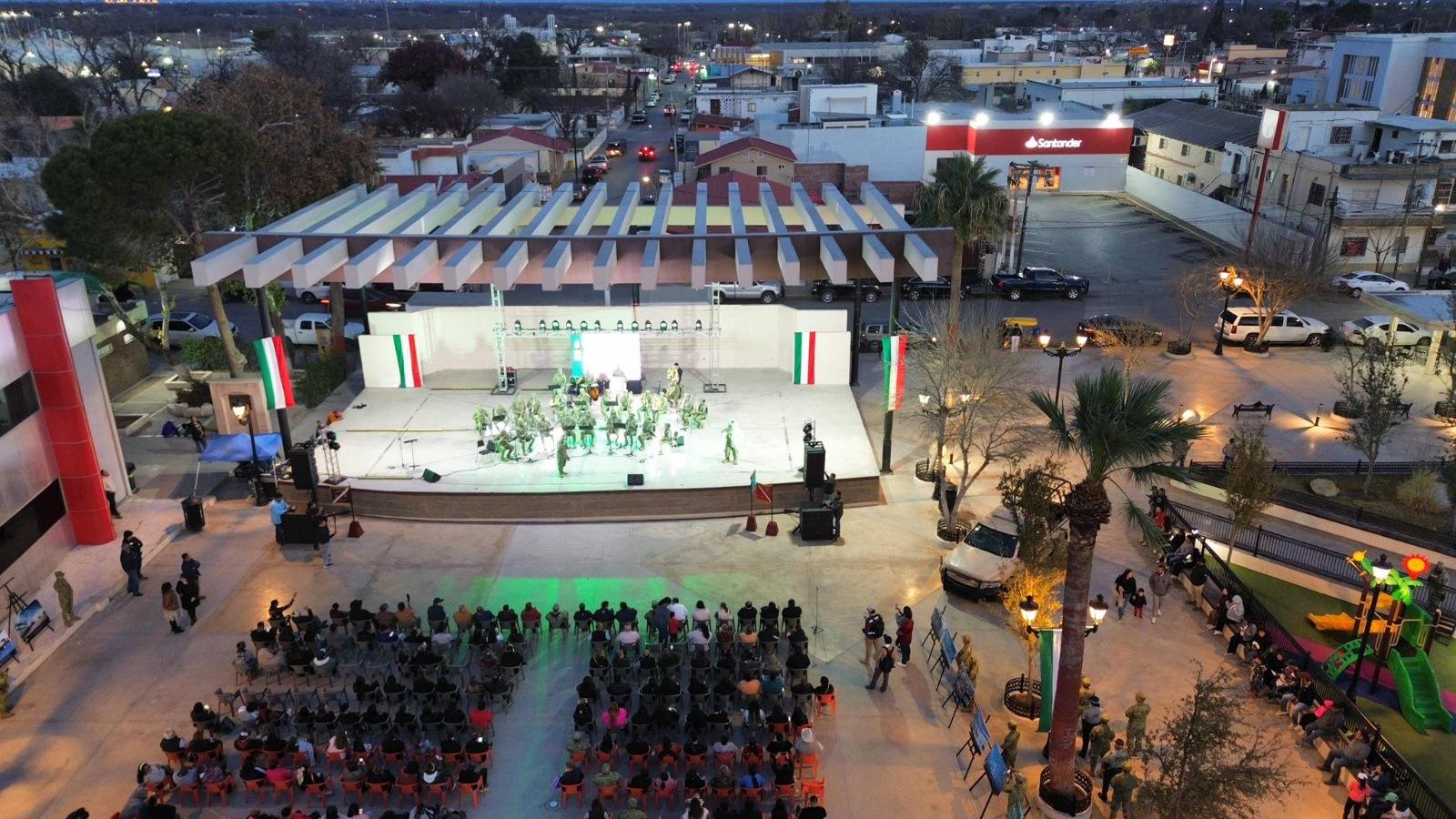 MAGISTRAL PRESENTACIÓN DE LA BANDA DE MÚSICA DE LA XI REGIÓN MILITAR EN ACUÑA