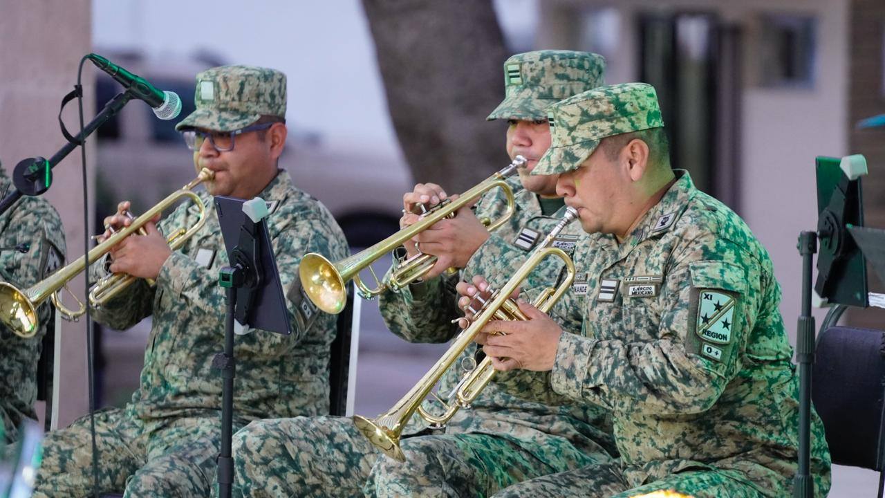 MAGISTRAL PRESENTACIÓN DE LA BANDA DE MÚSICA DE LA XI REGIÓN MILITAR EN ACUÑA