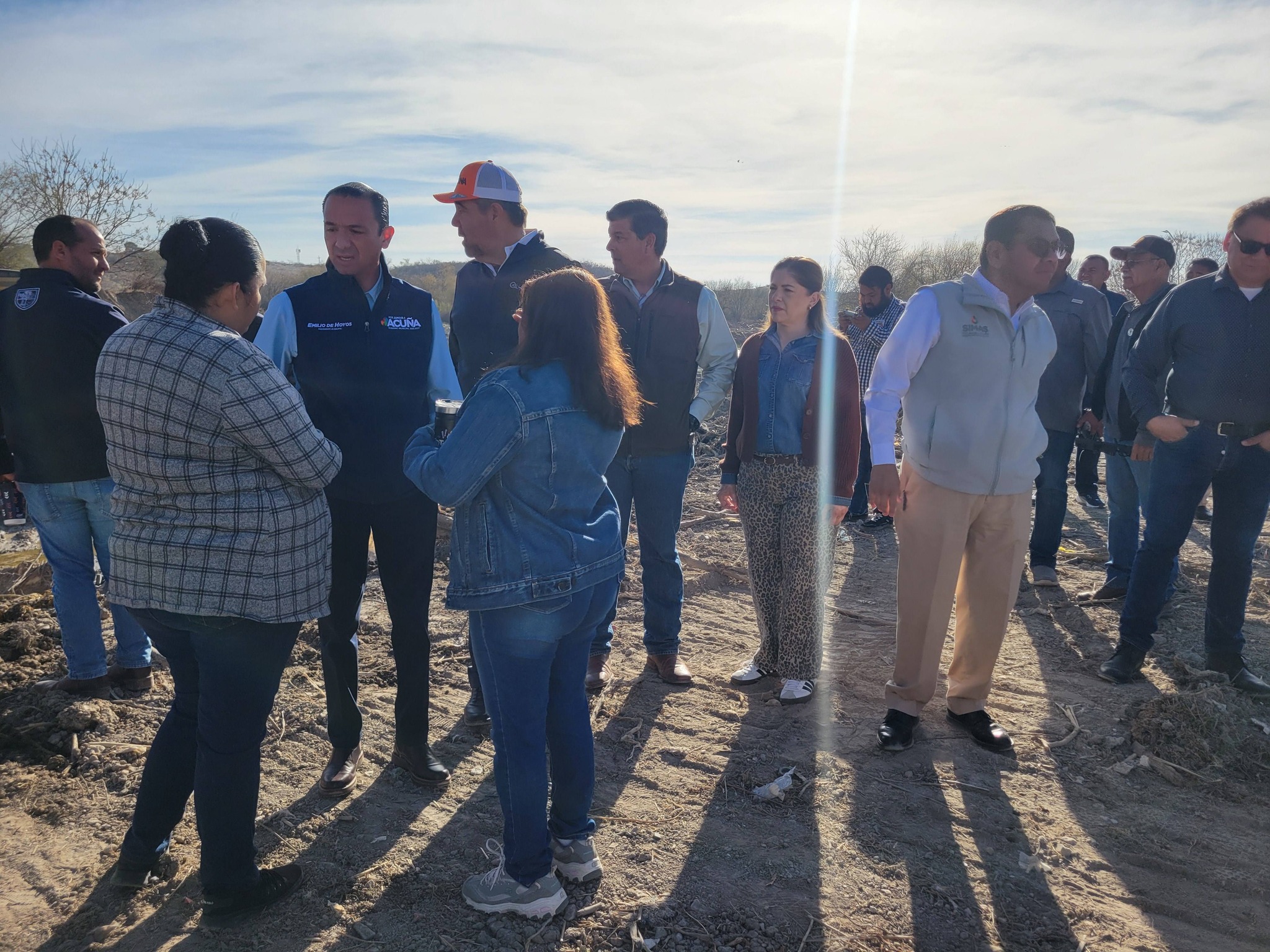 Pavimenta SIMAS calles en Las Aves