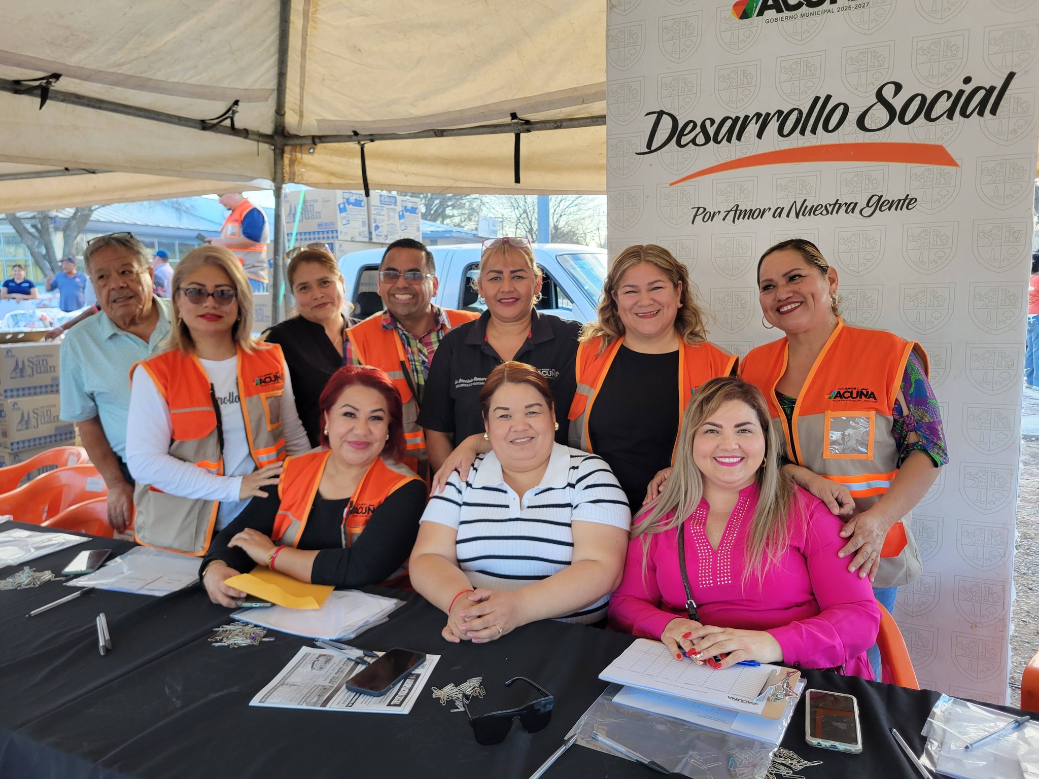 Realiza Presidencia Municipal de Acuña brigada en El Paraíso