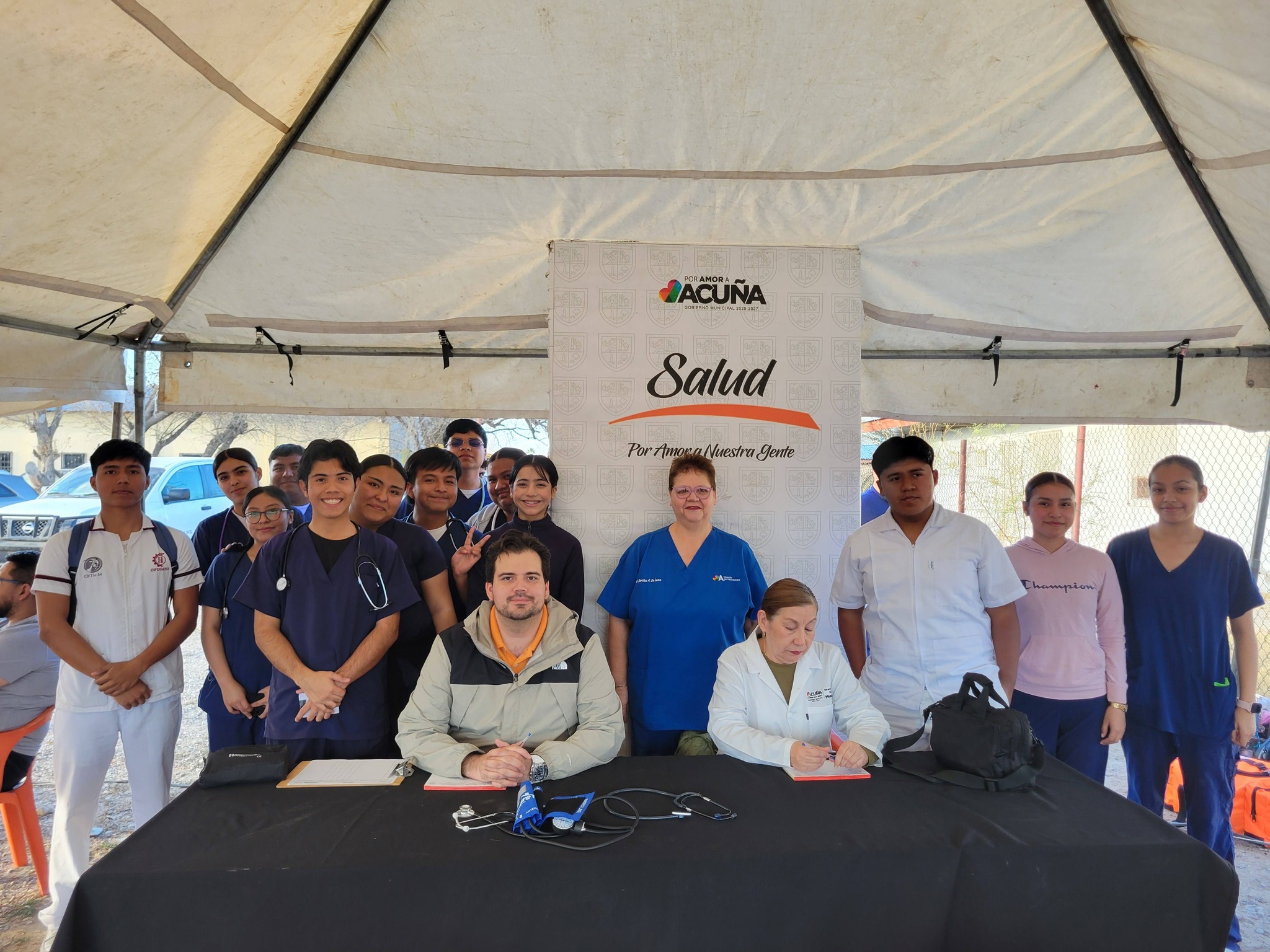 Realiza Presidencia Municipal de Acuña brigada en El Paraíso