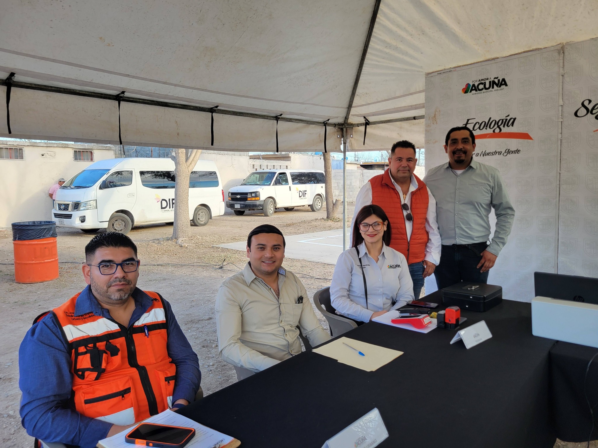 Realiza Presidencia Municipal de Acuña brigada en El Paraíso