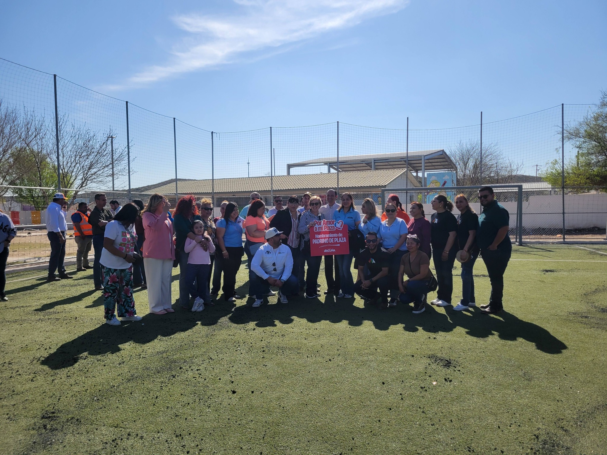 Renuevan plaza en Fraccionamiento Valle Verde