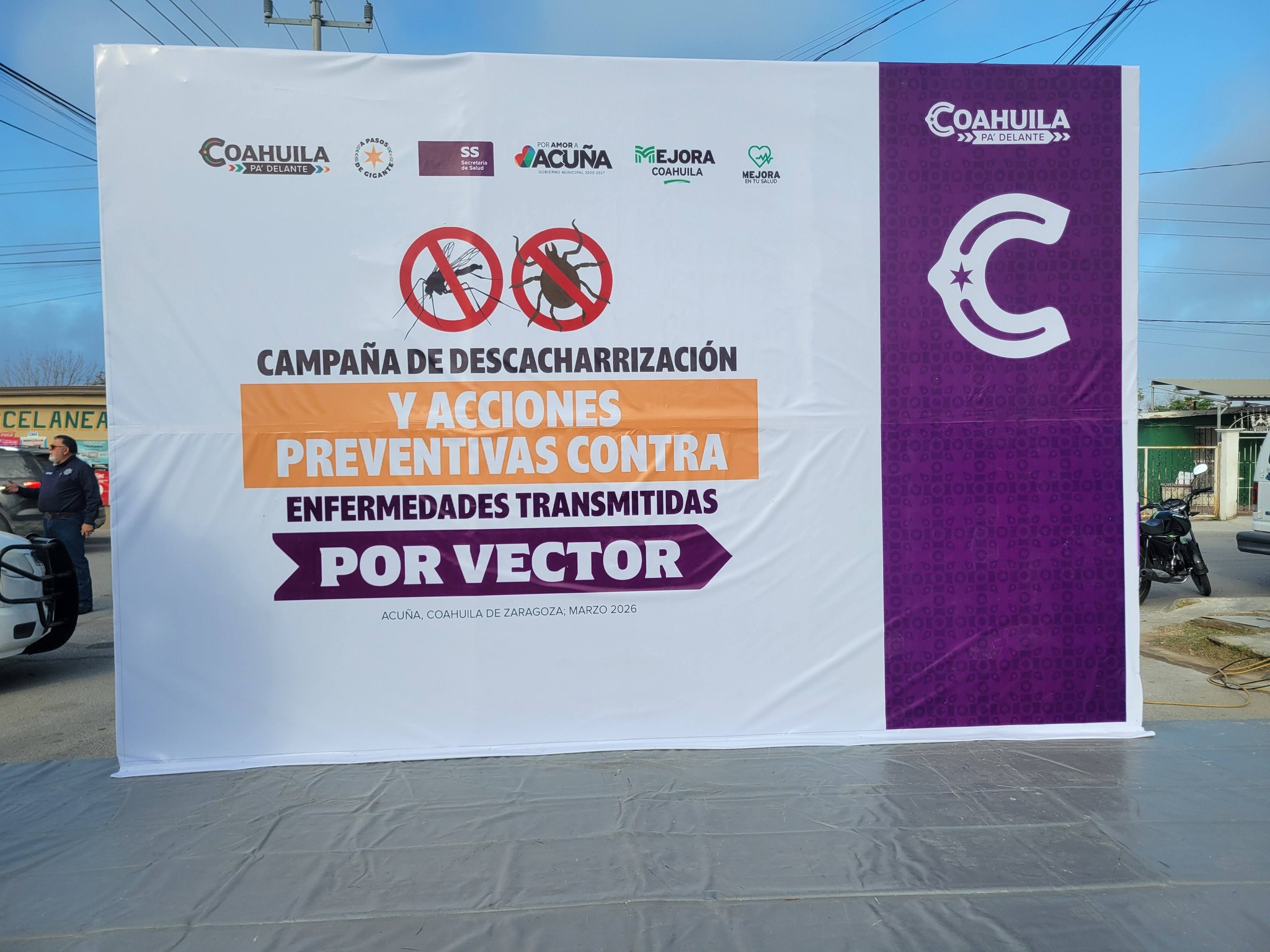 Arranca en Acuña campaña contra el Dengue