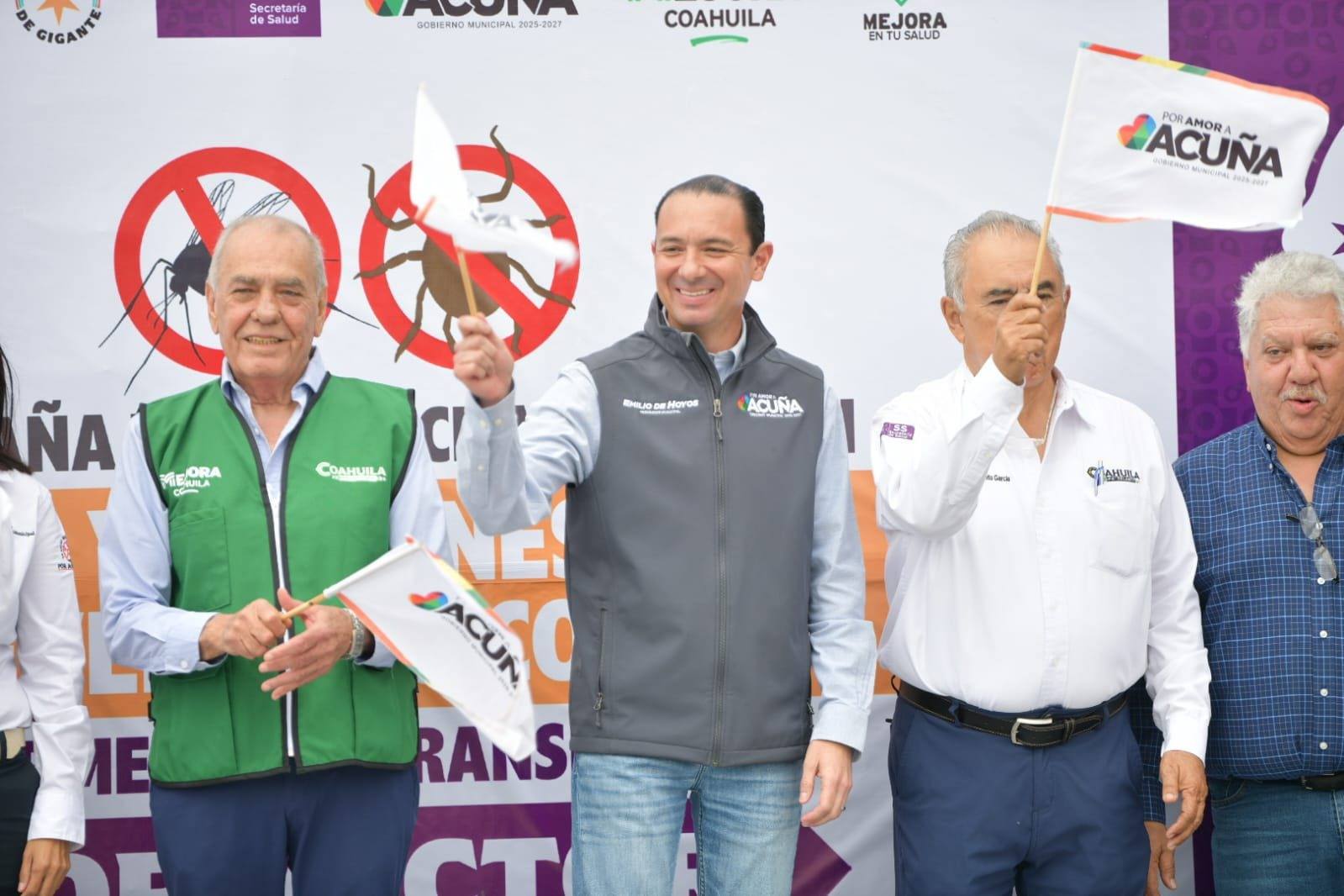ARRANCA EN ACUÑA CAMPAÑA CONTRA EL DENGUE