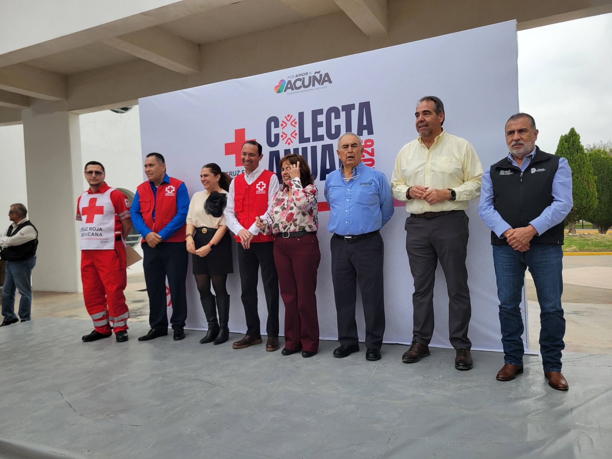 Arranca en Acuña colecta de la Cruz Roja