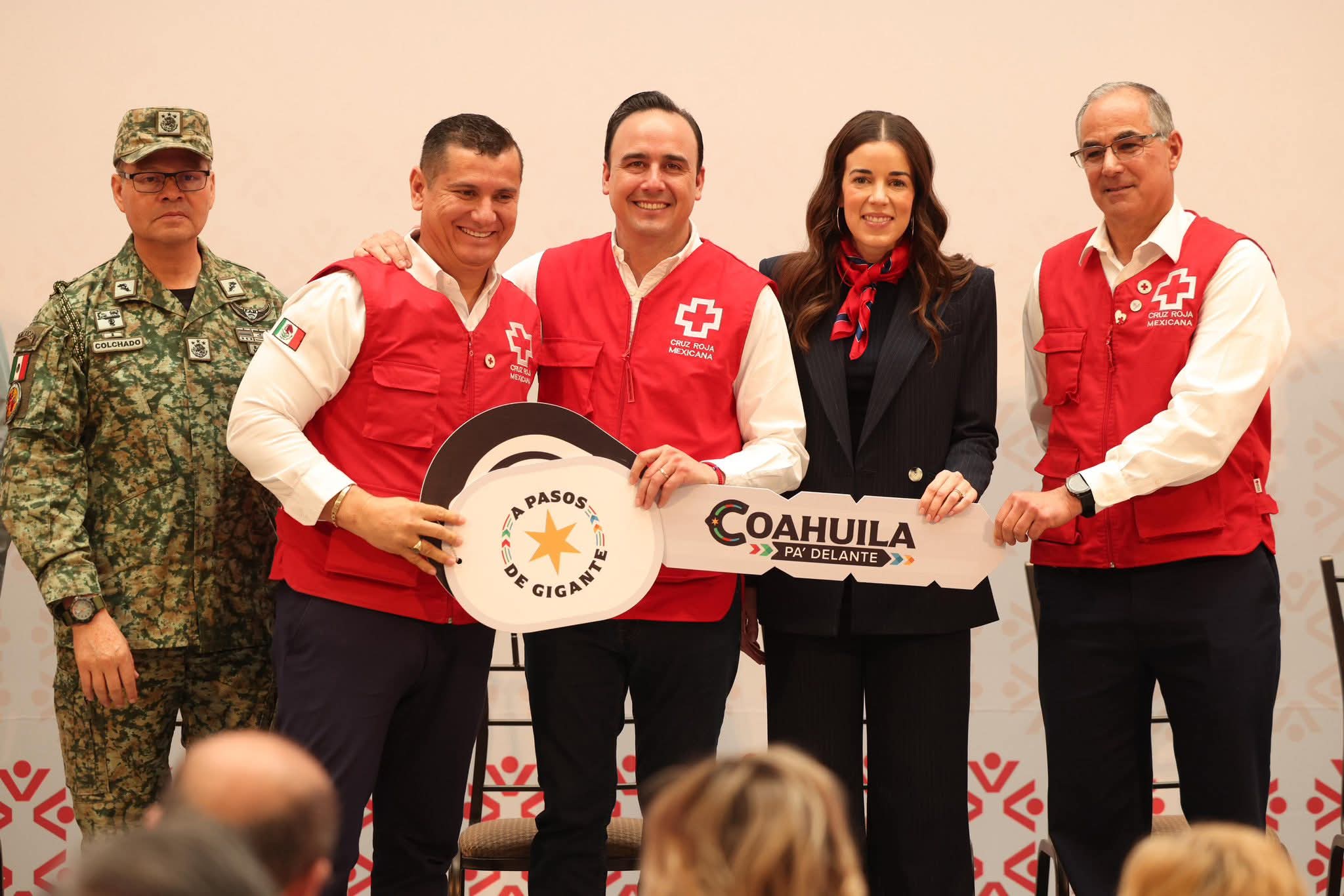 ARRANCAMOS EN COAHUILA LA COLECTA ANUAL DE LA CRUZ ROJA: MANOLO