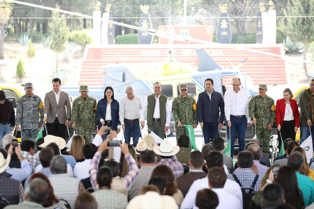 ARRANCAN EN COAHUILA GRAN OPERATIVO PARA LA PREVENCIÓN Y COMBATE A INCENDIOS FORESTALES