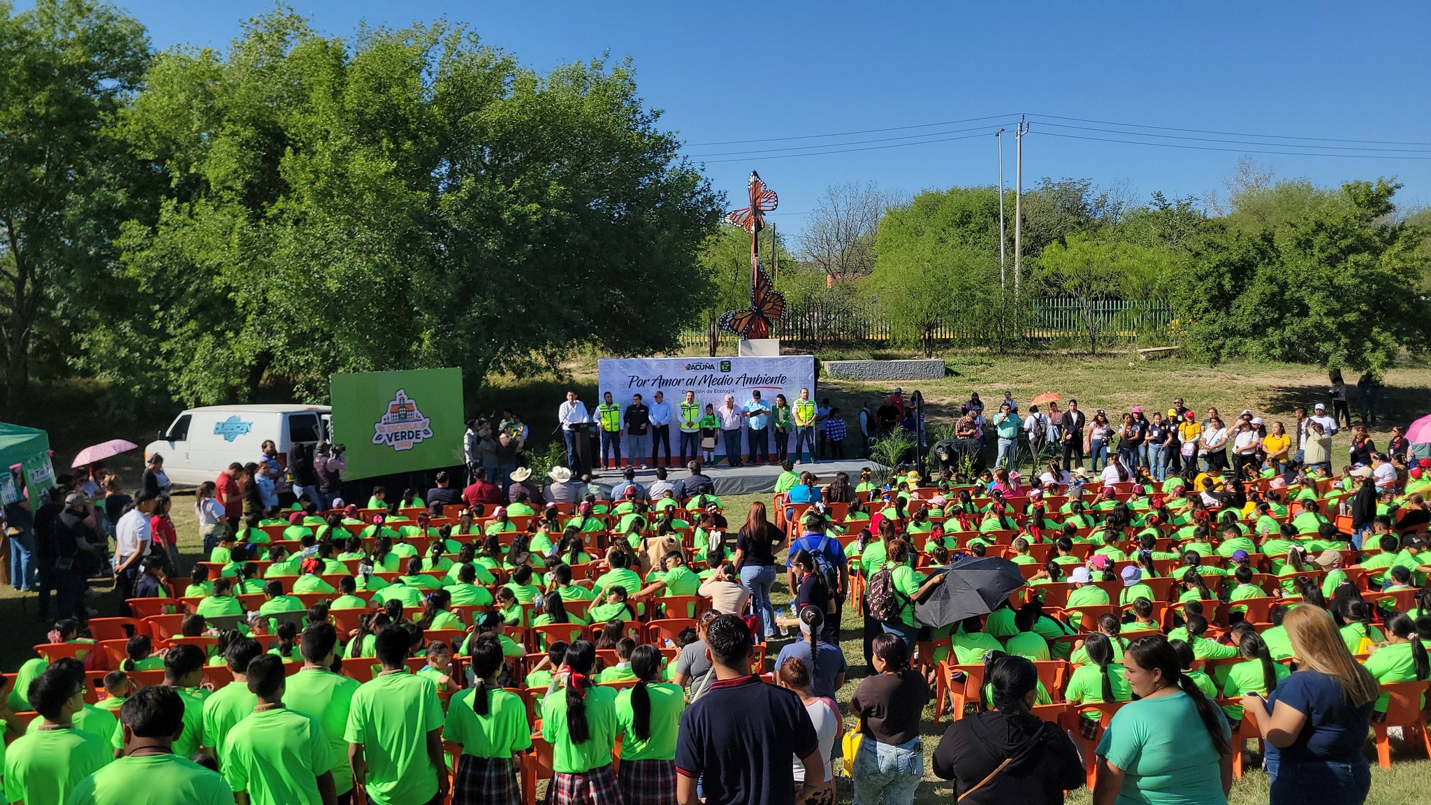 Arranque del programa Escuela Verde