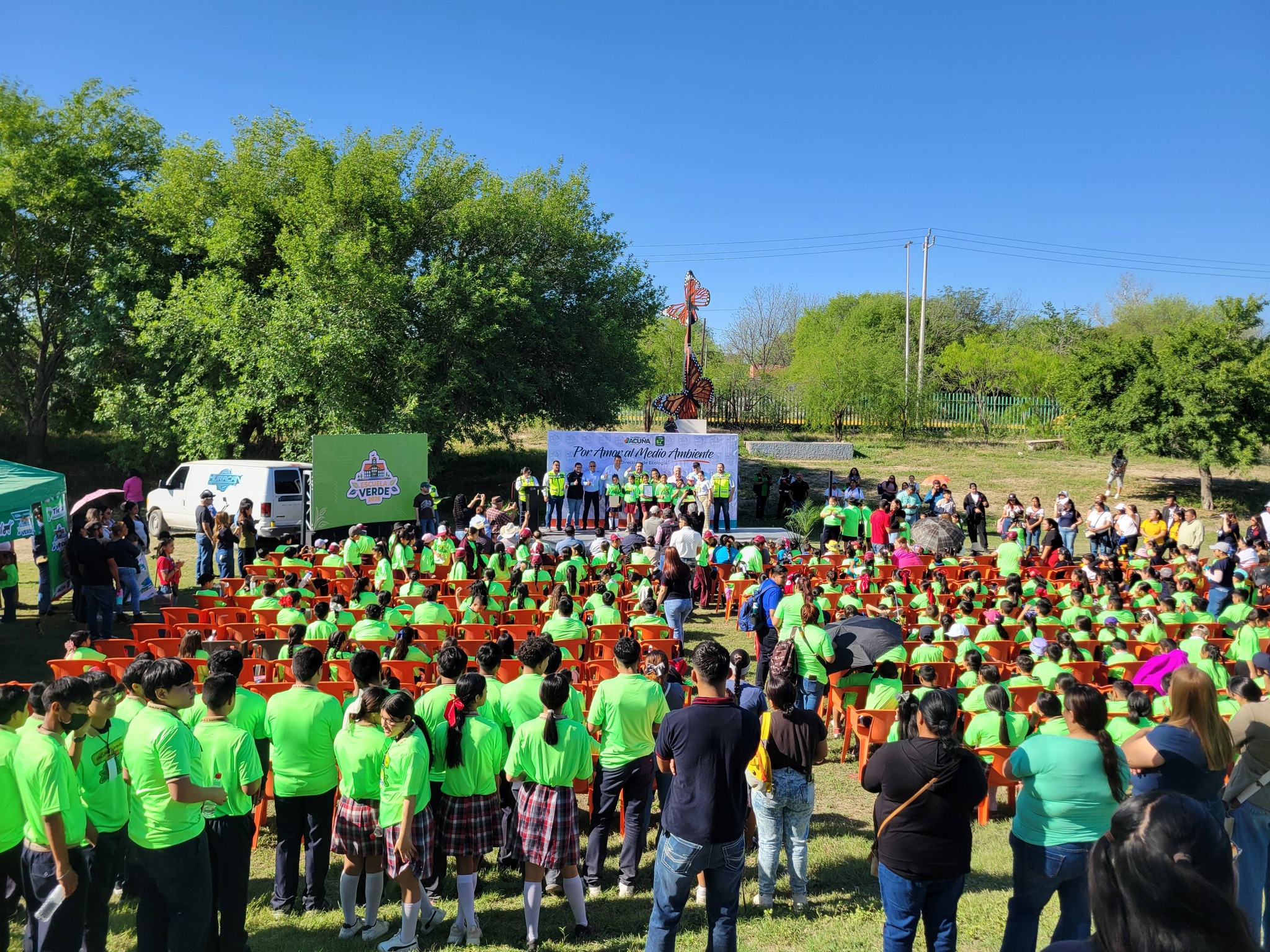 Arranque del programa Escuela Verde