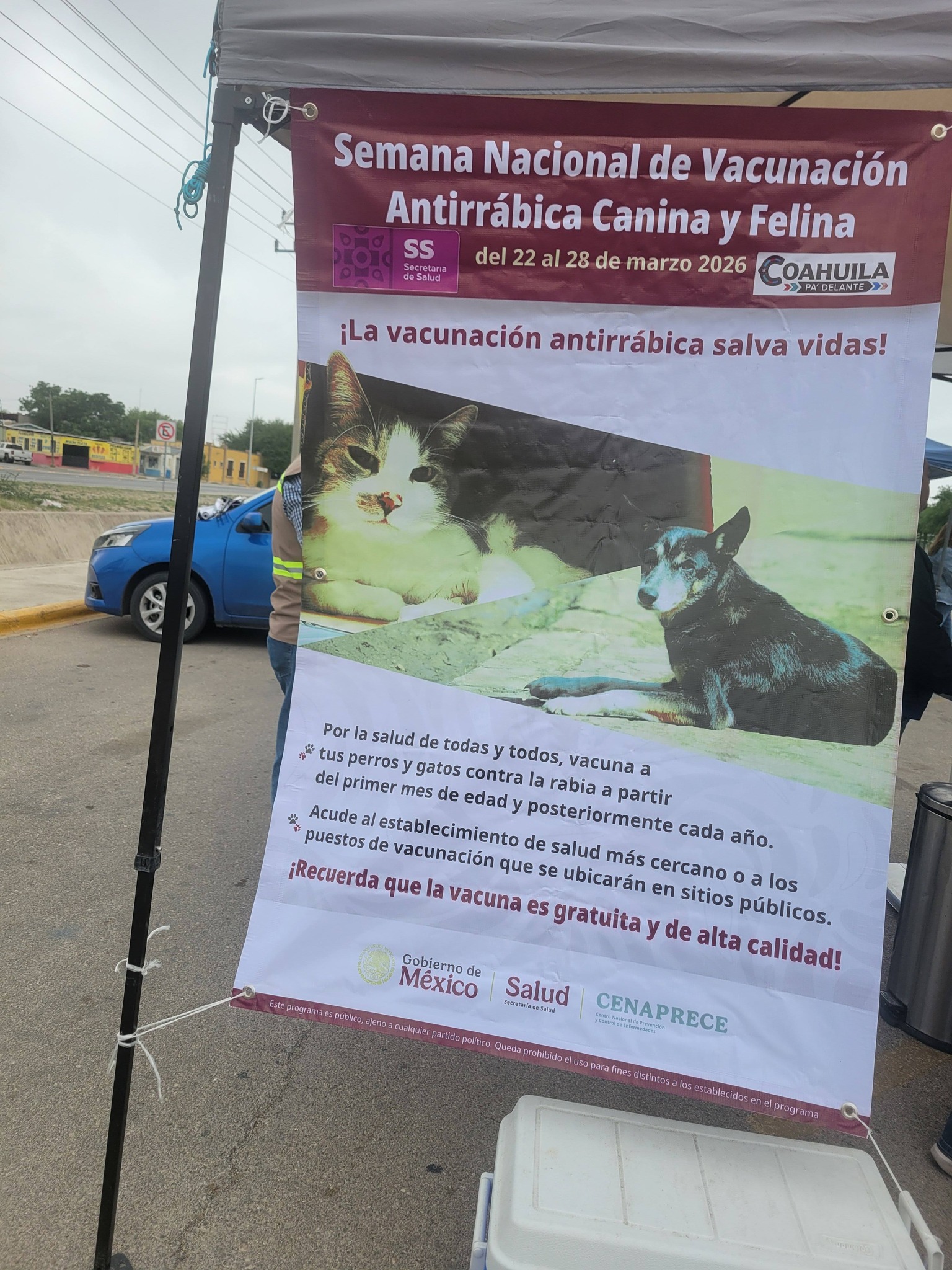 Brigada de vacunación de mascotas por Clínica Veterinaria Chavarría