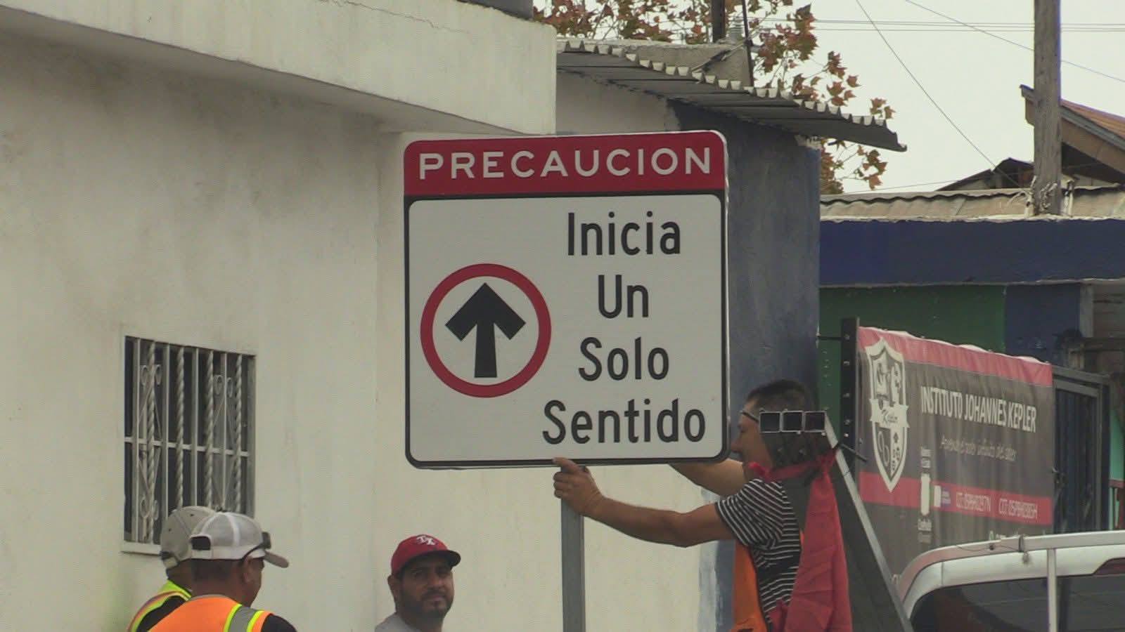 CALLE ALLENDE SERÁ YA DE UN SOLO SENTIDO VIAL