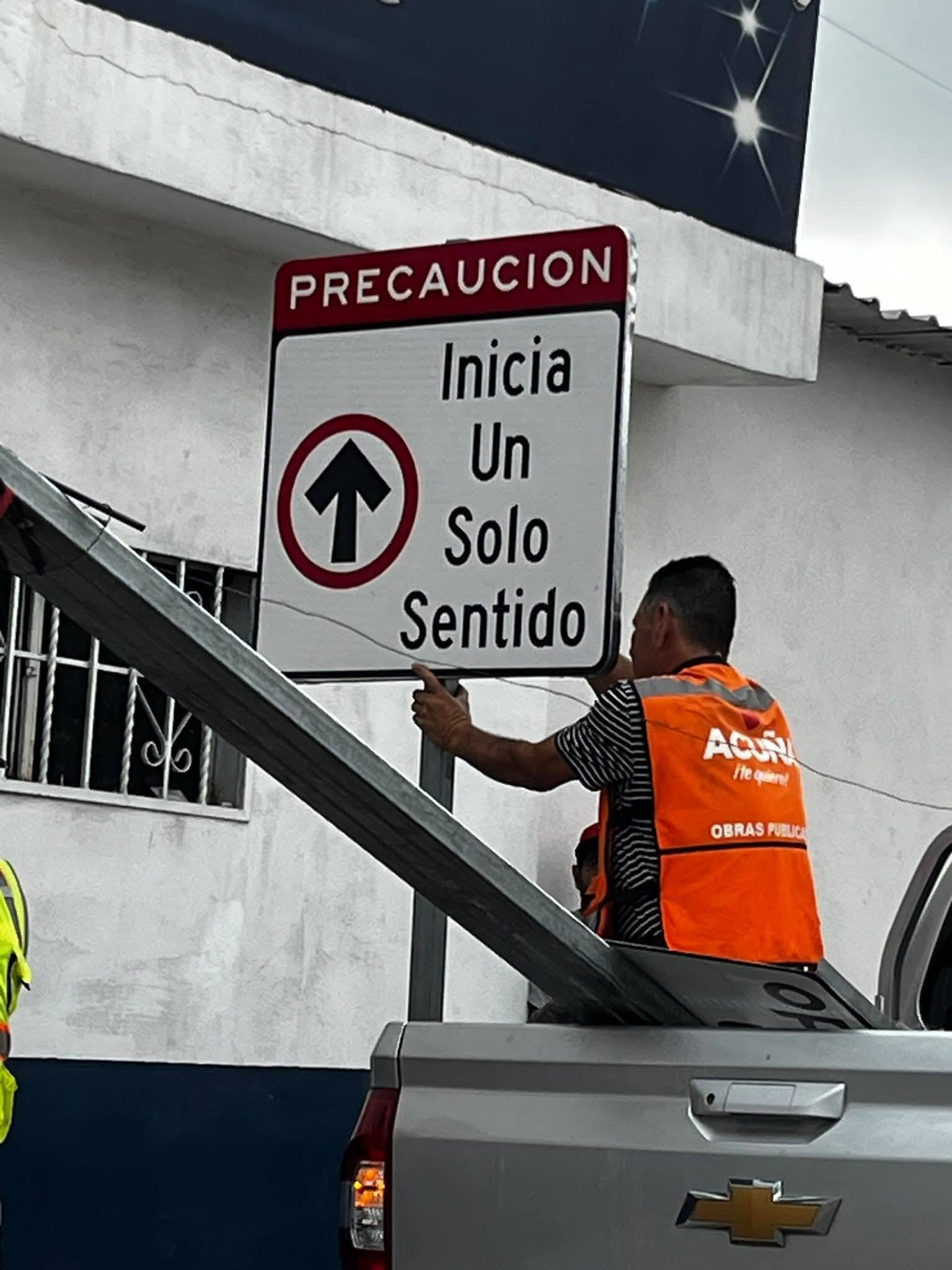 CALLE ALLENDE SERÁ YA DE UN SOLO SENTIDO VIAL
