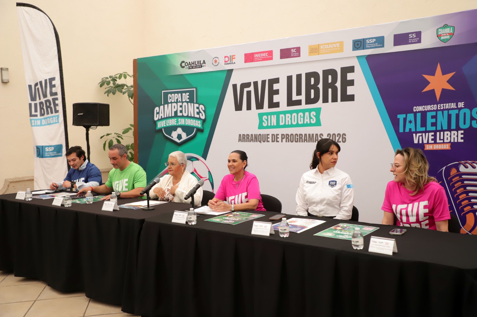CON EL PROGRAMA VIVE LIBRE SIN DROGAS EL DIF COAHUILA FORTALECE LA PREVENCIÓN Y ATENCIÓN DE ADICCIONES