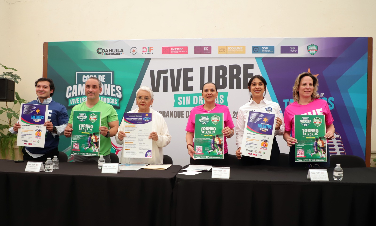 CON EL PROGRAMA VIVE LIBRE SIN DROGAS EL DIF COAHUILA FORTALECE LA PREVENCIÓN Y ATENCIÓN DE ADICCIONES