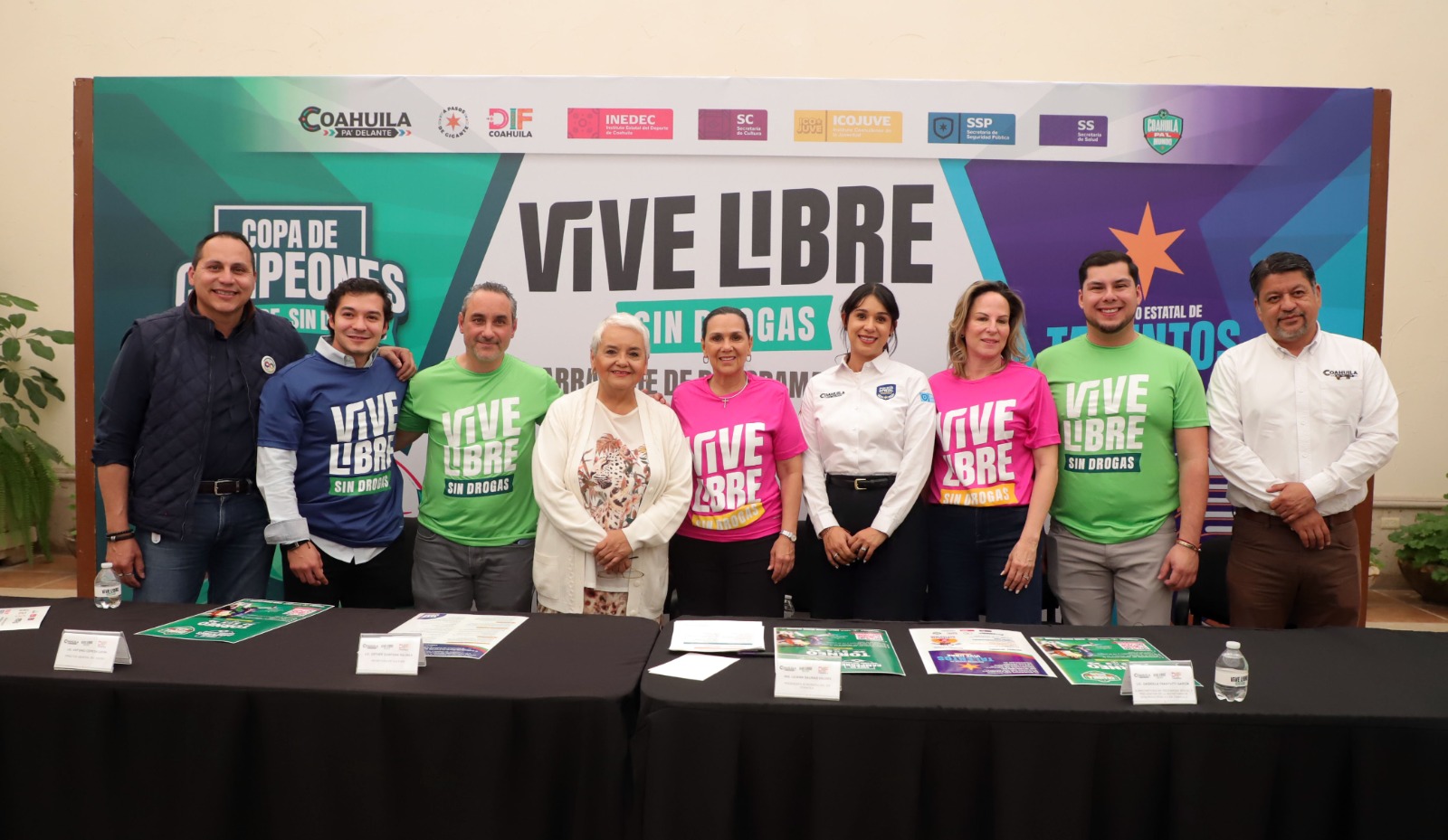 CON EL PROGRAMA VIVE LIBRE SIN DROGAS EL DIF COAHUILA FORTALECE LA PREVENCIÓN Y ATENCIÓN DE ADICCIONES