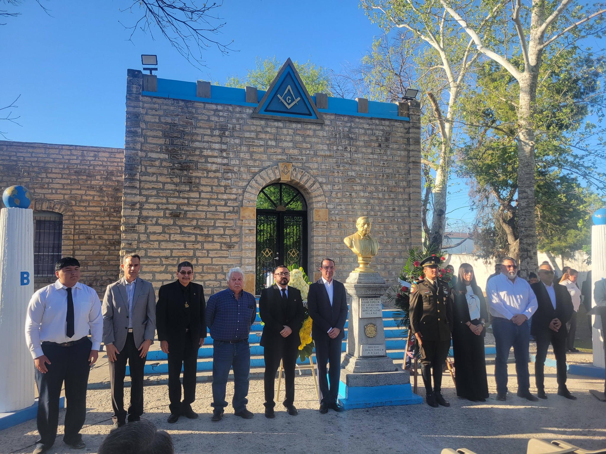 Conmemoran natalicio de Don Benito Juárez