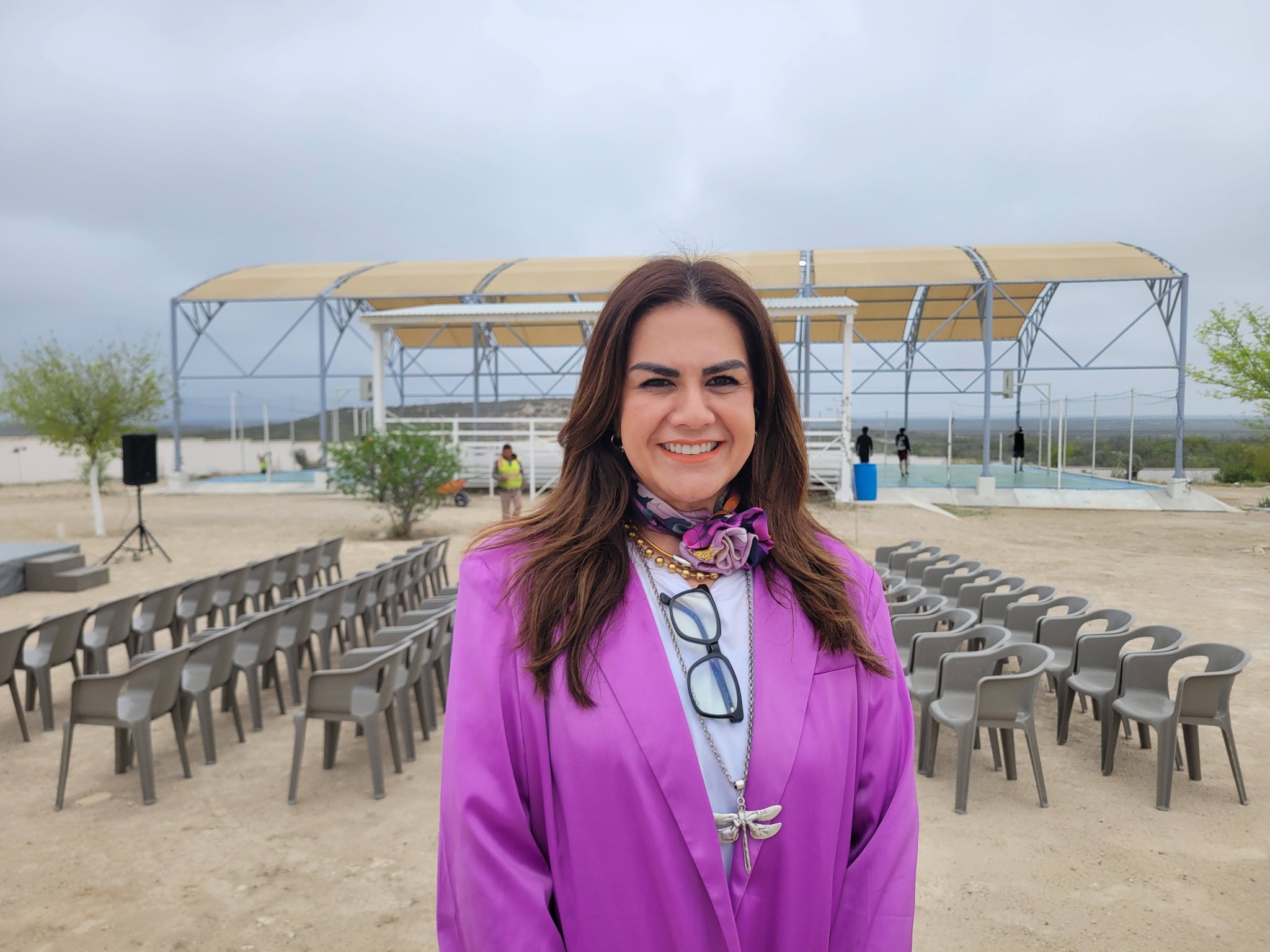 Emilio entrega obra en la preparatoria Antonio Gutiérrez