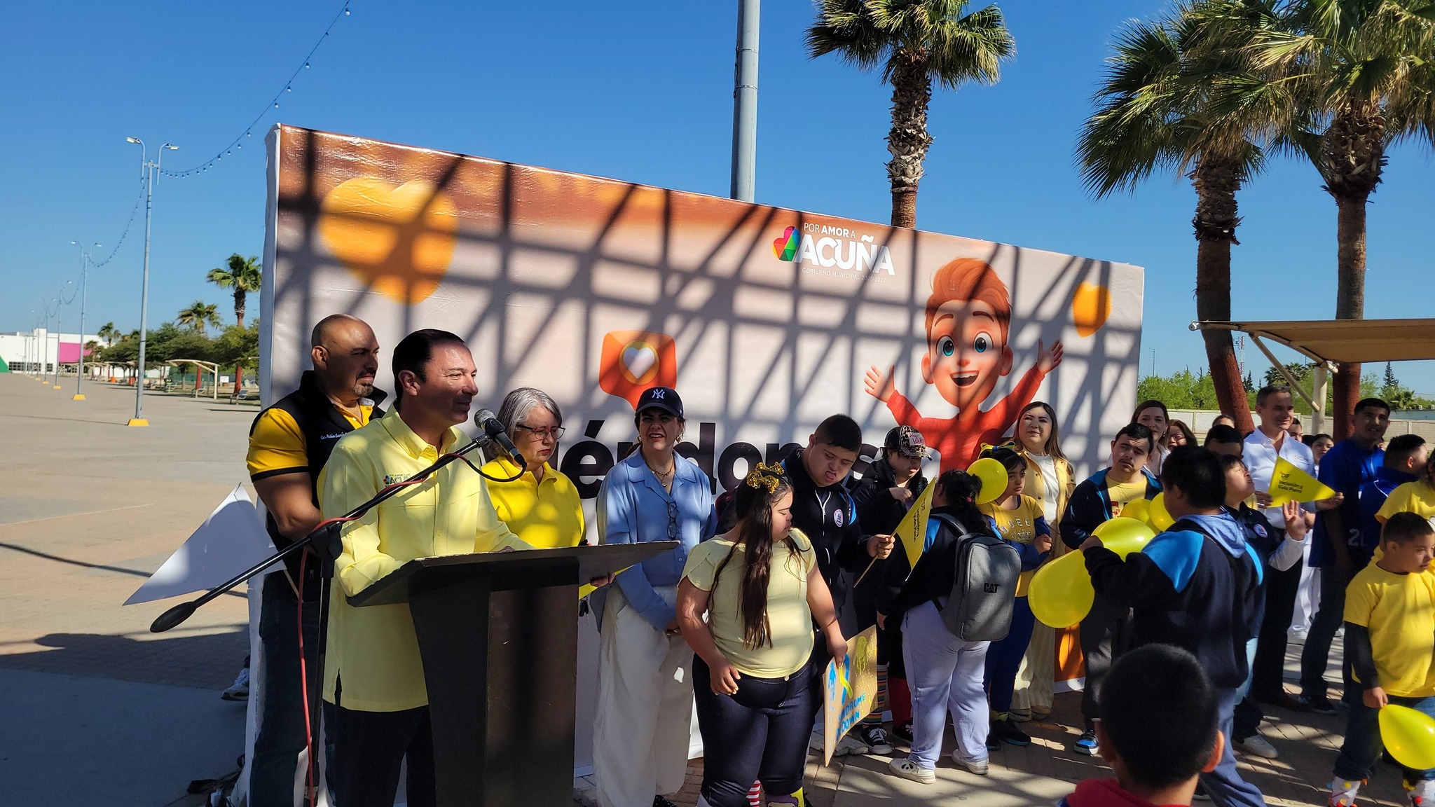 Encabeza el presidente municipal Lic. Emilio De Hoyos jornada de Inclusión