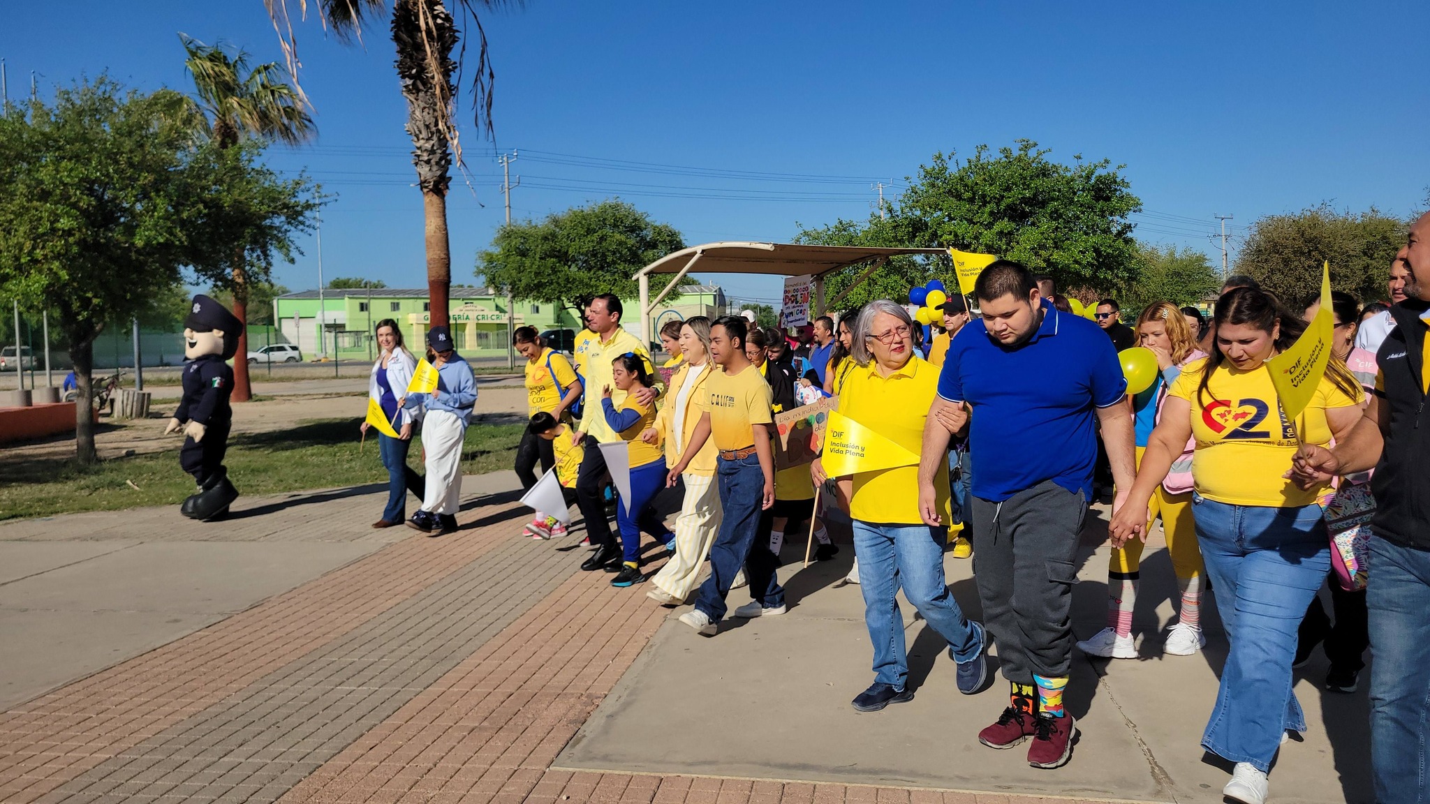 Encabeza el presidente municipal Lic. Emilio De Hoyos jornada de Inclusión