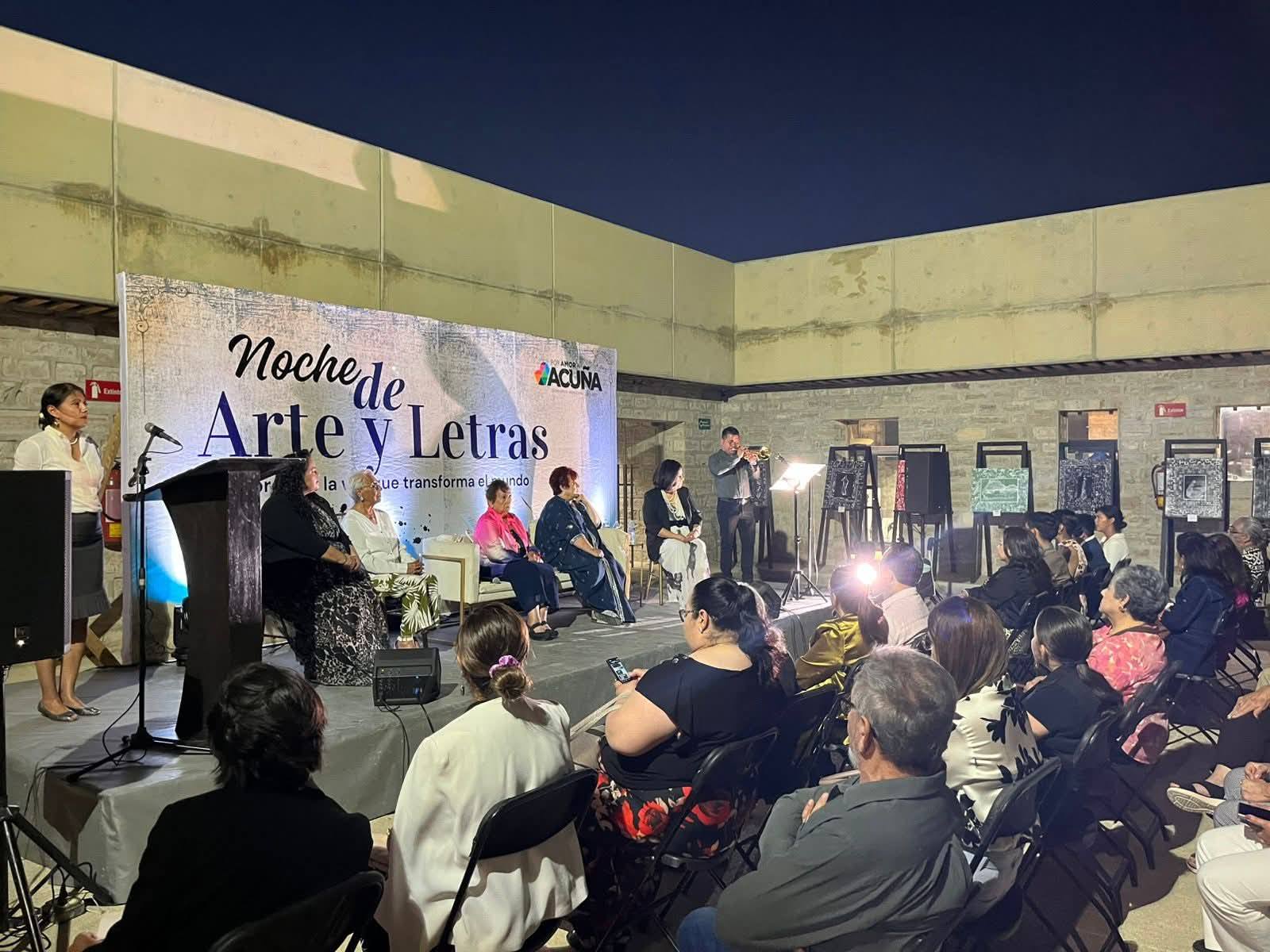 Éxito total en el Evento de Noche de Arte y Letras en el EX Guarnición Militar Museo Histórico
