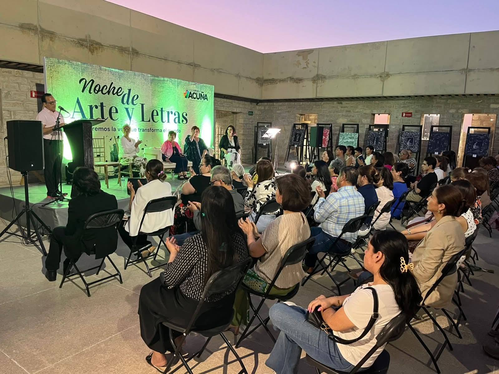 Éxito total en el Evento de Noche de Arte y Letras en el EX Guarnición Militar Museo Histórico