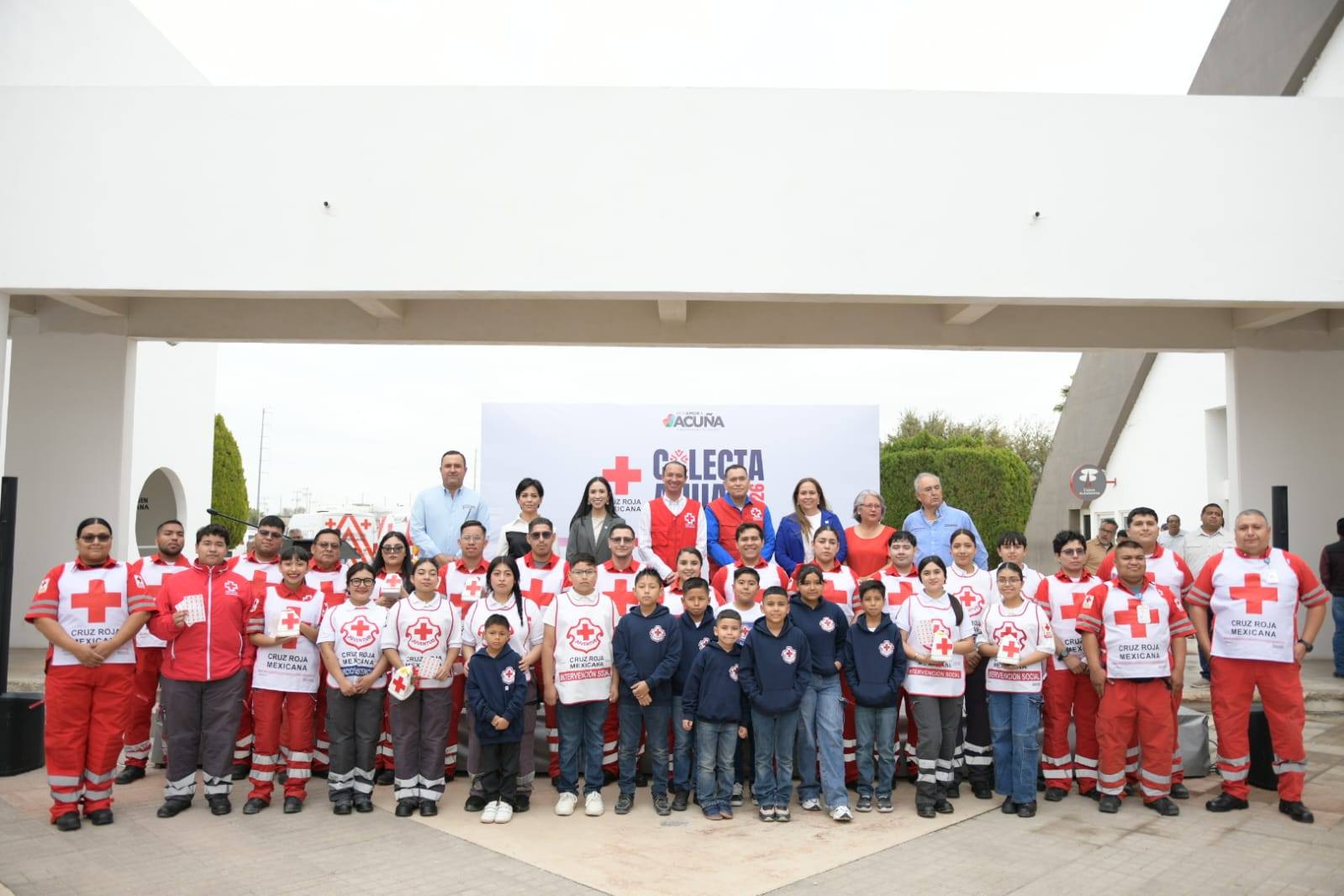 GOBIERNO DE UNIDAD Y CRUZ ROJA MEXICANA DAN ARRANQUE A LA COLECTA ANUAL 2026