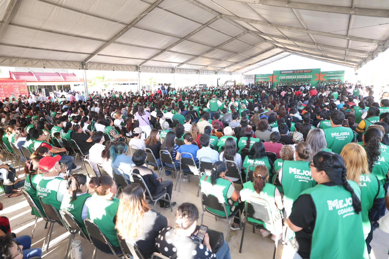 INVERTIREMOS MÁS DE DOS MIL MDP EN OBRAS SOCIALES EN TODAS LAS REGIONES DE COAHUILA: MANOLO