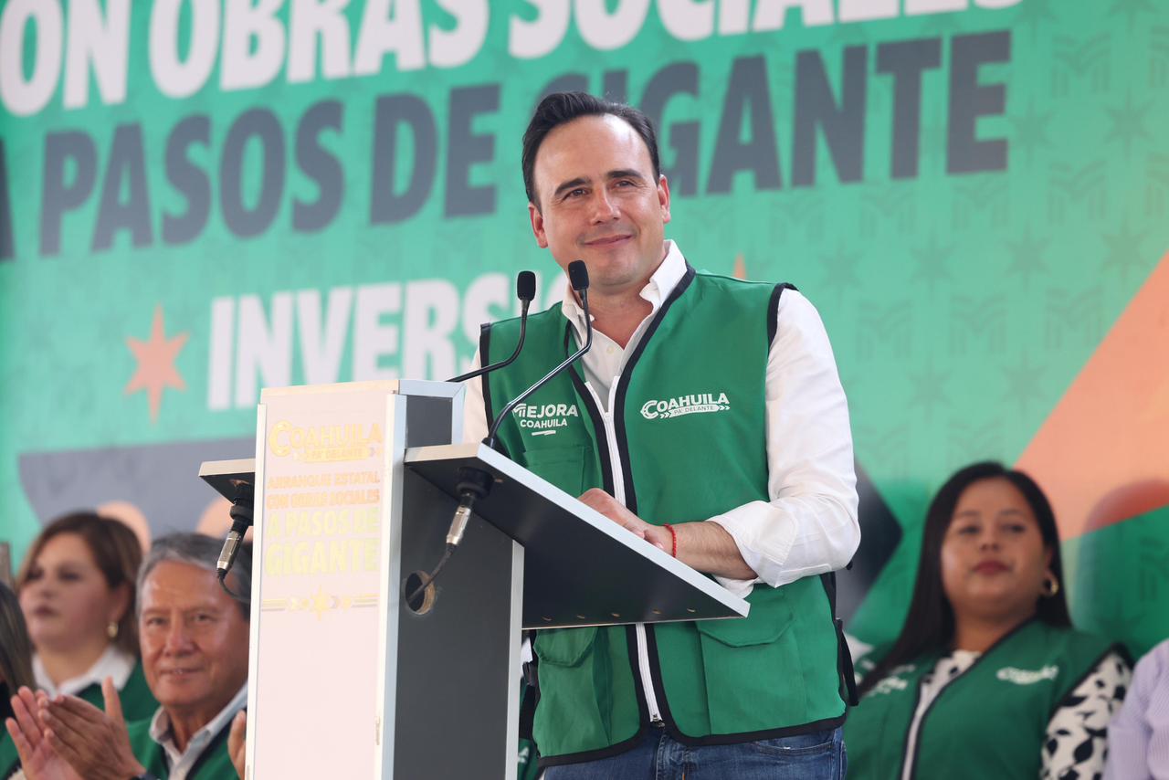 INVERTIREMOS MÁS DE DOS MIL MDP EN OBRAS SOCIALES EN TODAS LAS REGIONES DE COAHUILA: MANOLO