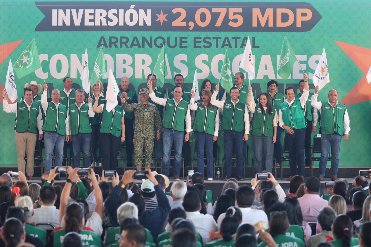 INVERTIREMOS MÁS DE DOS MIL MDP EN OBRAS SOCIALES EN TODAS LAS REGIONES DE COAHUILA: MANOLO