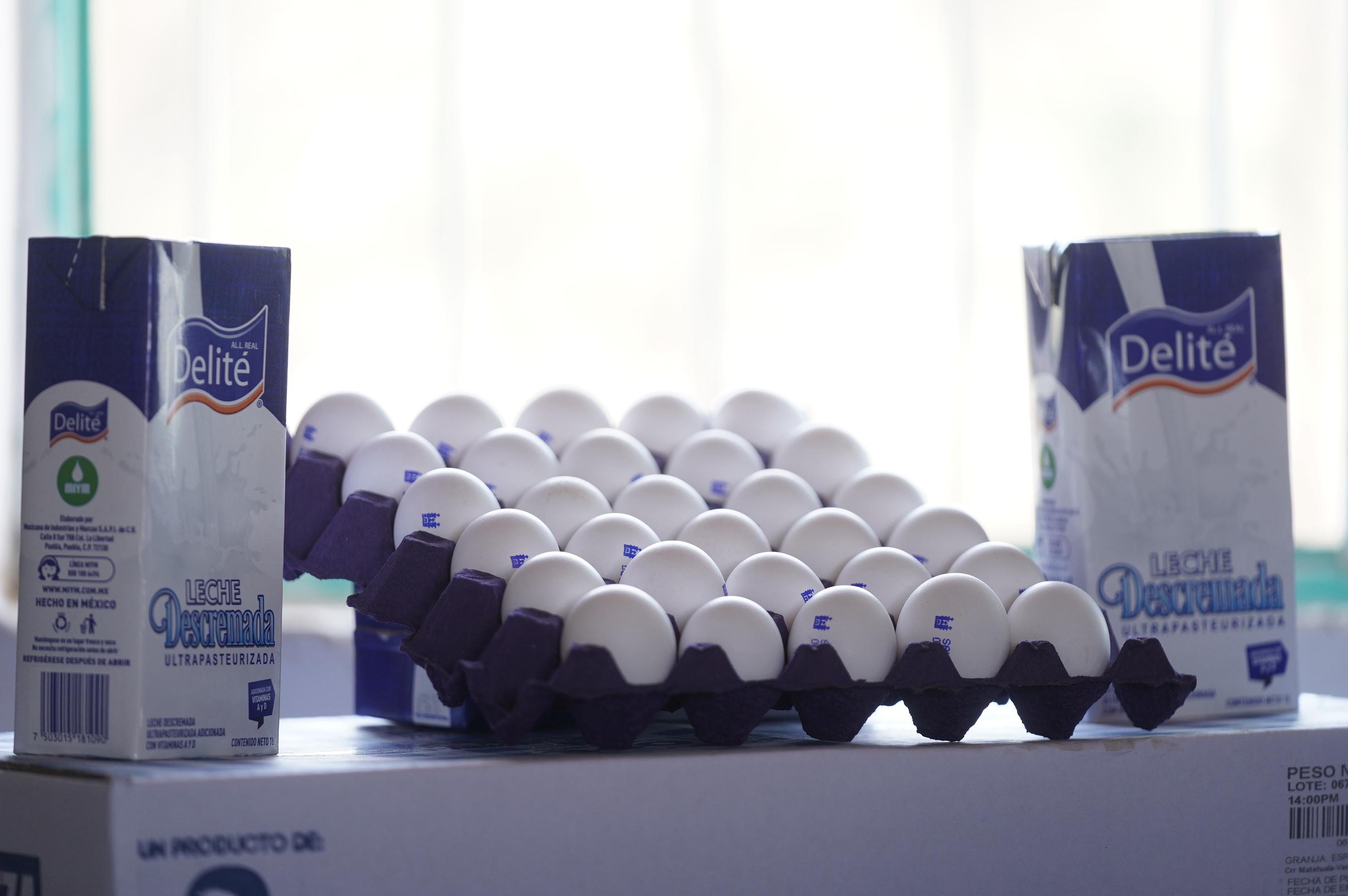 PROGRAMA ALIMENTARIO DE “HUEVO Y LECHE” LLEGA A COMUNIDADES RURALES