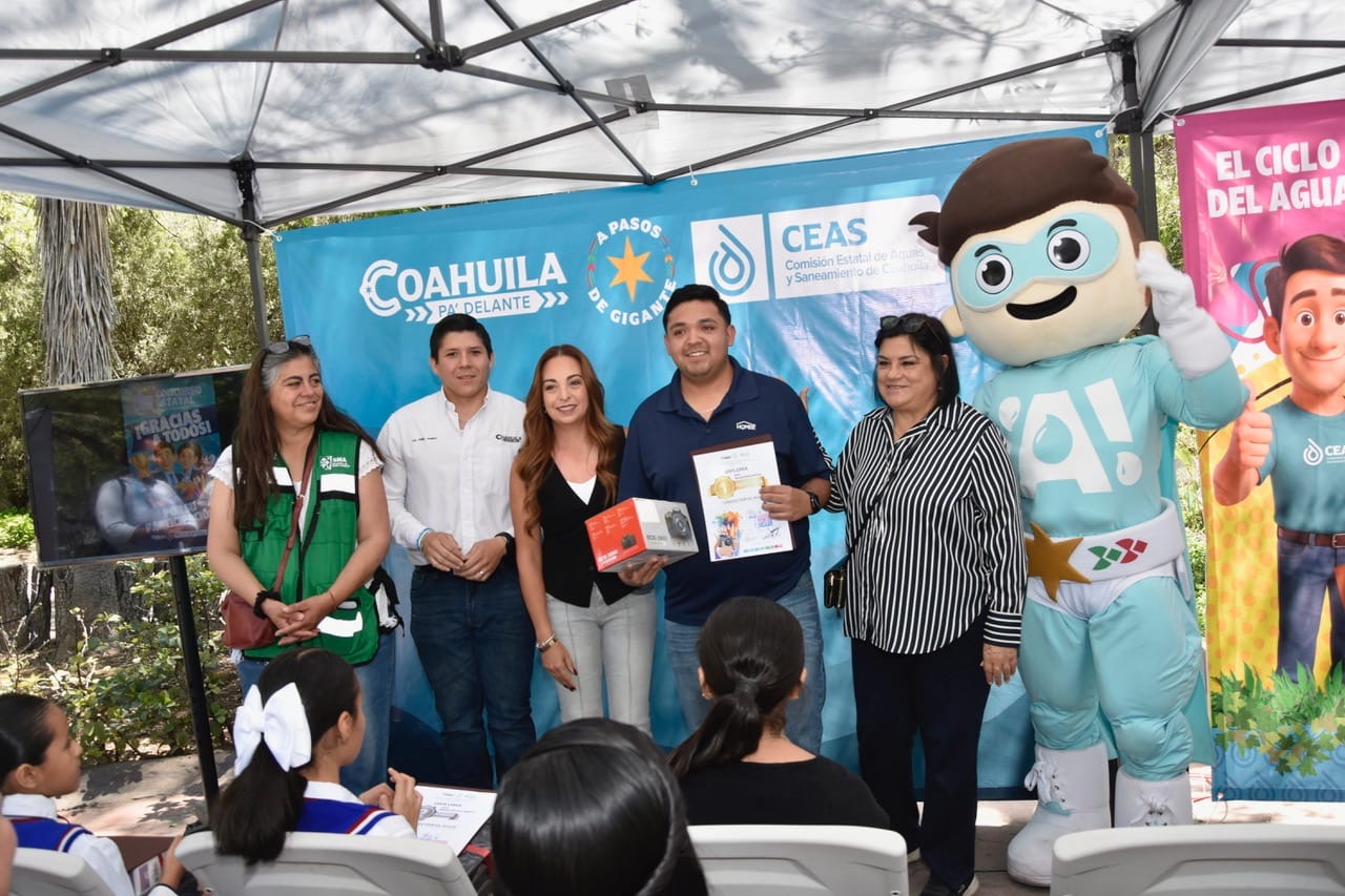 SMA Y CEAS PREMIAN A GANADORES DEL CONCURSO “UNIDOS POR EL AGUA 2026”