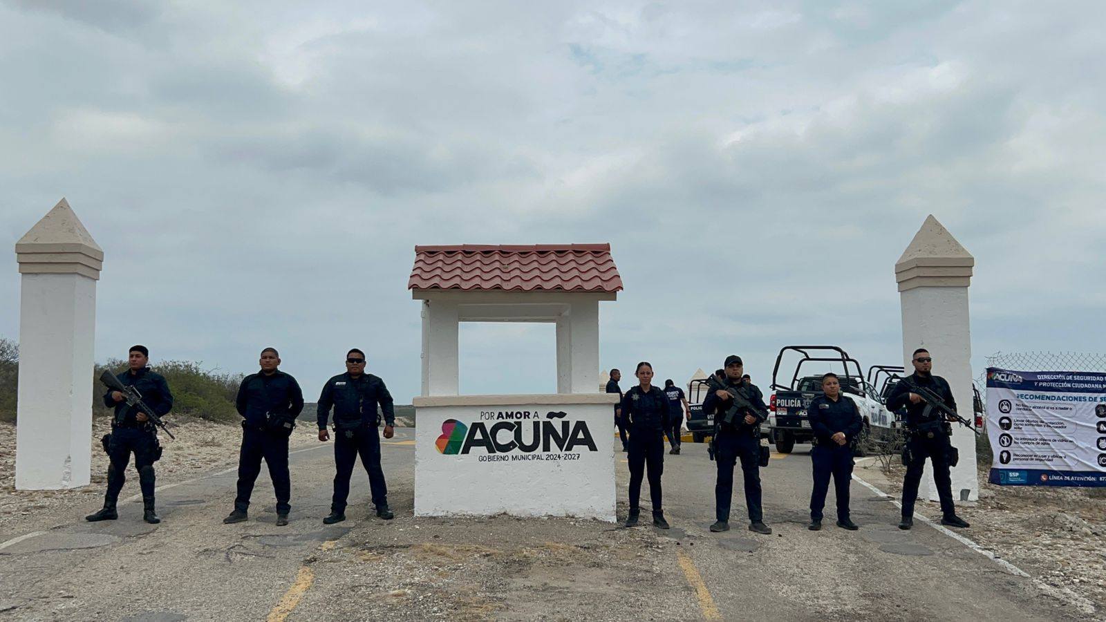 ACUÑA REGISTRA SALDO BLANCO DURANTE OPERATIVOS DE SEMANA SANTA