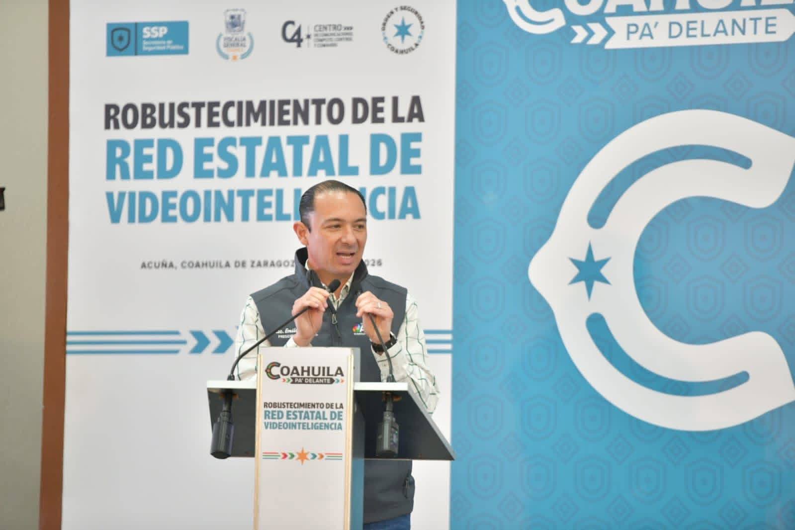 ALCALDE Y GOBERNADOR IMPULSAN RED DE VIDEOINTELIGENCIA PARA FORTALECER LA SEGURIDAD EN ACUÑA