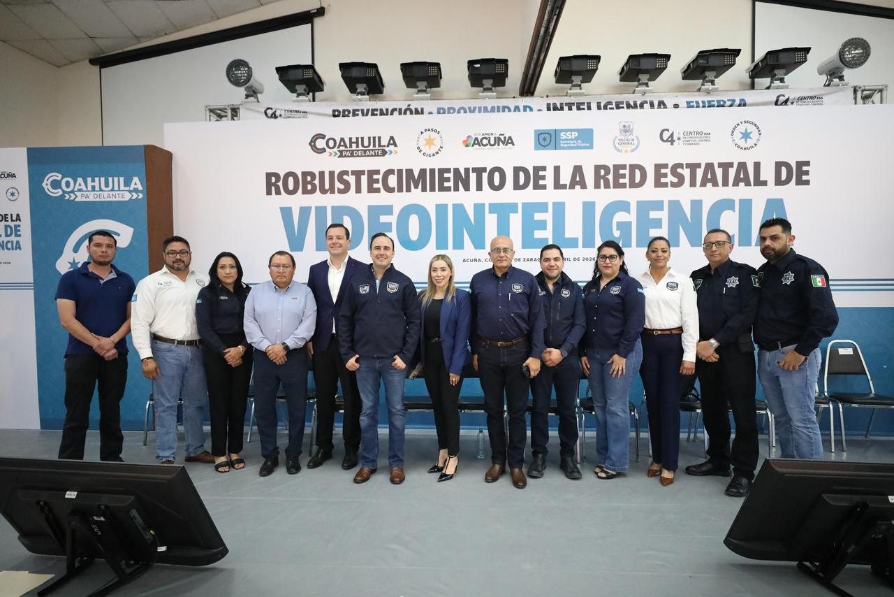 AMPLIAREMOS EL SISTEMA DE CÁMARAS DE VIGILANCIA EN LA CARBONÍFERA Y NORTE DE COAHUILA: MANOLO