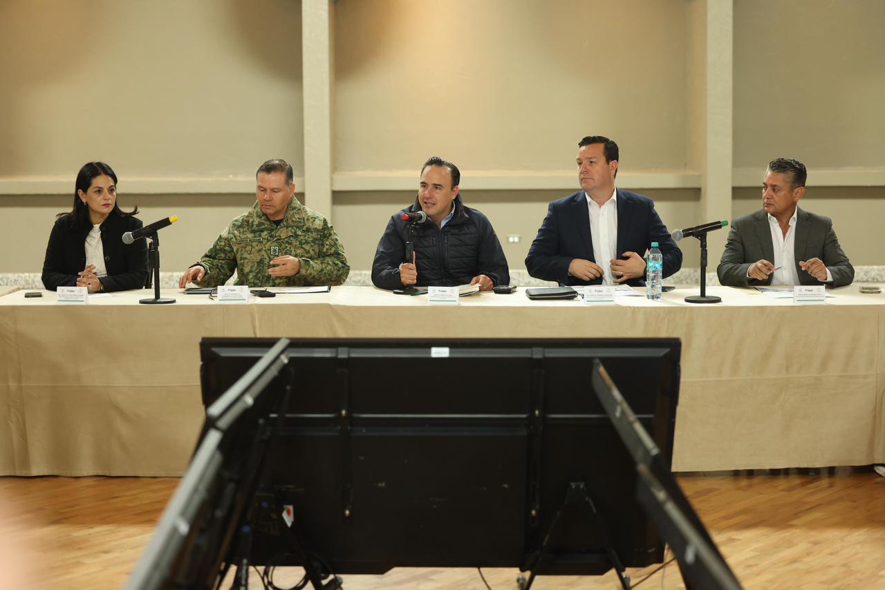 CON LAS REUNIONES ESTATALES DE SEGURIDAD REFORZAMOS LA COORDINACIÓN EN COAHUILA: MANOLO