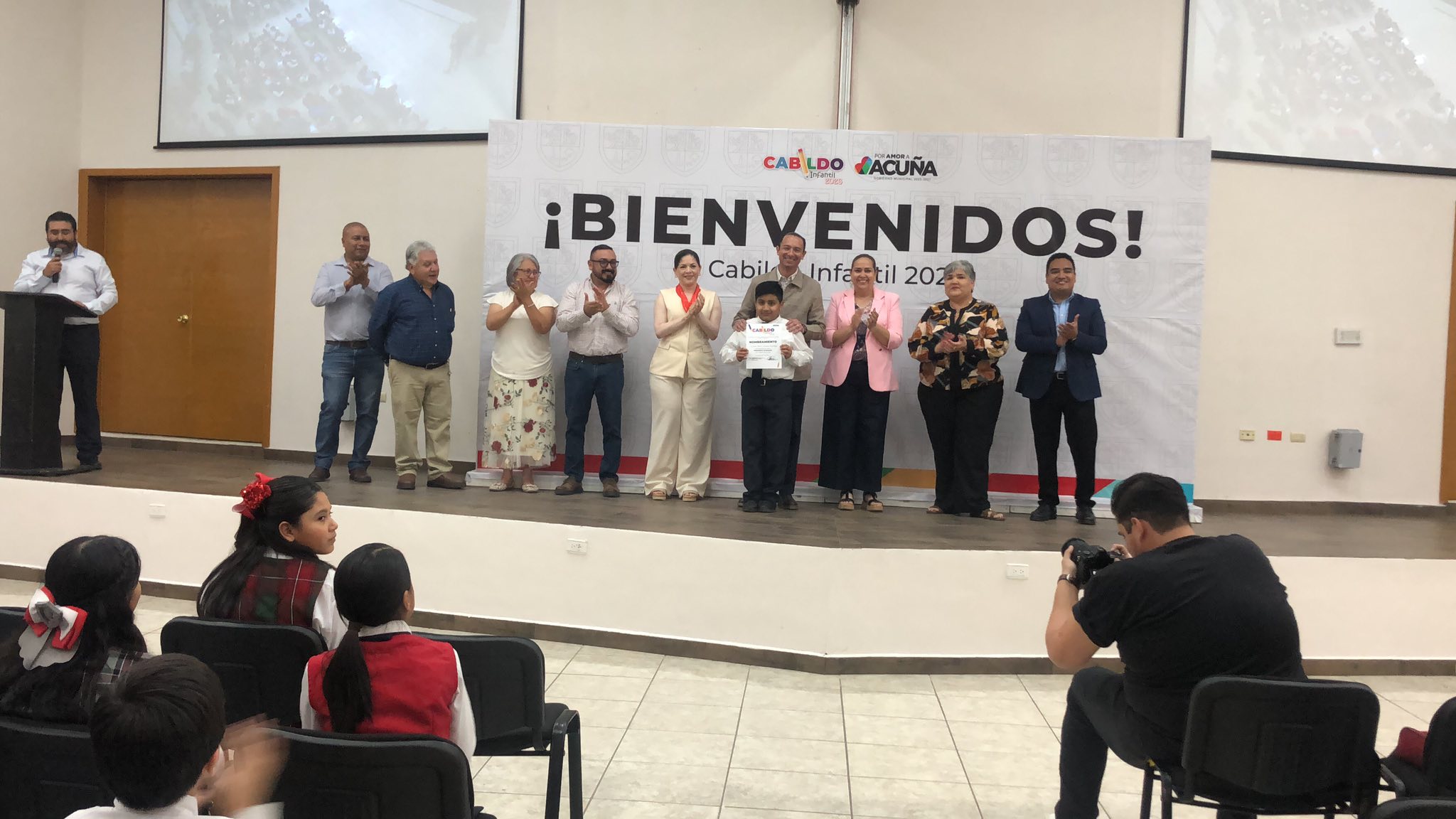 Eligen cabildo infantil 2026 en Acuña